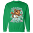 High OG Green Glow 1s Sweatshirt Match Self Made BER - NastyJamz