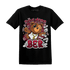 High White Team Red 1s T Shirt Match Self Made BER - NastyJamz