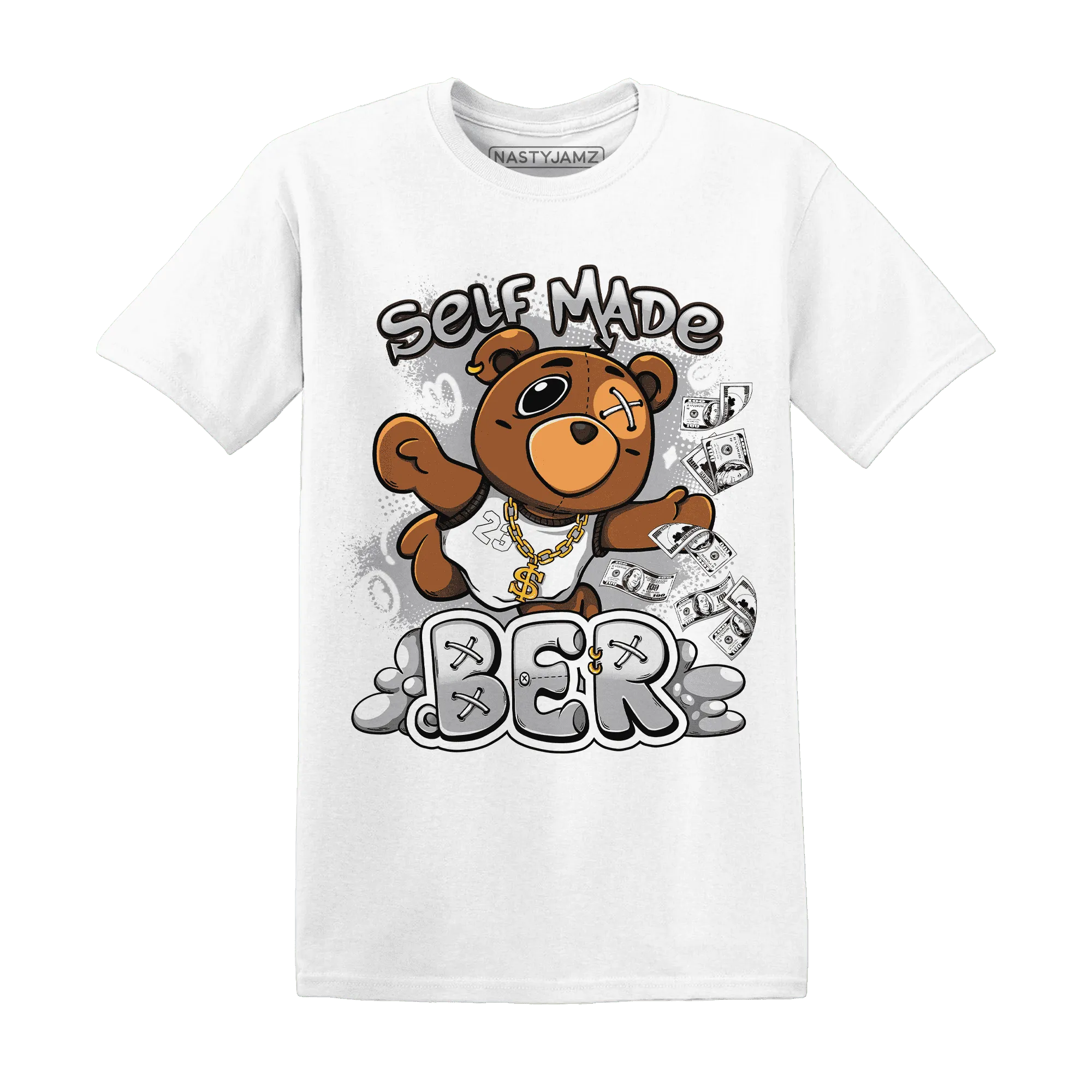 Wolf-Grey-1s-T-Shirt-Match-Self-Made-BER
