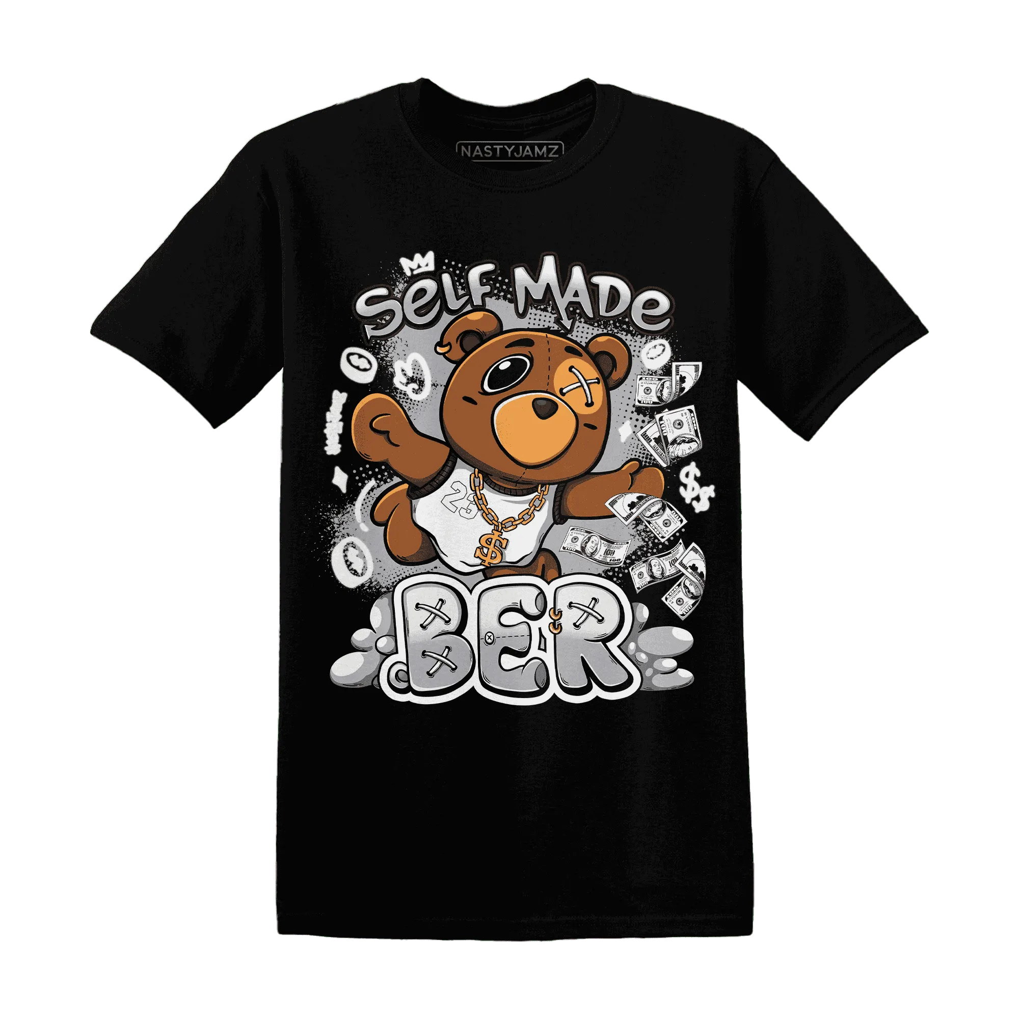 Wolf-Grey-1s-T-Shirt-Match-Self-Made-BER