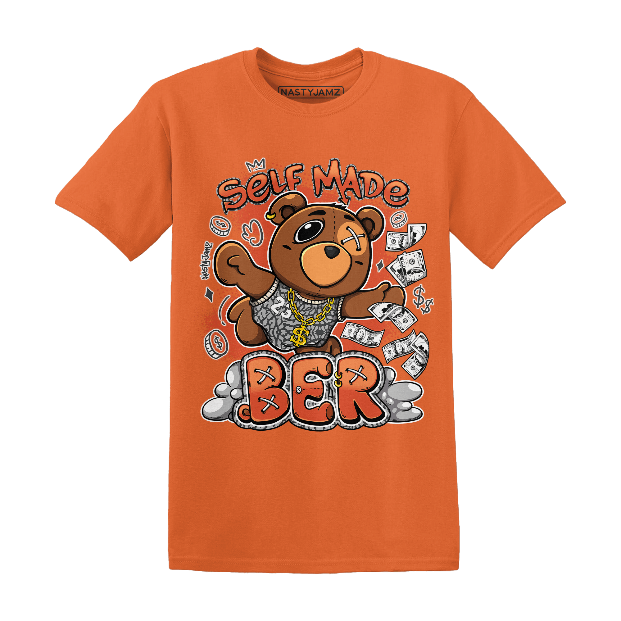 Georgia Peach 3s T Shirt Match Self Made BER - NastyJamz