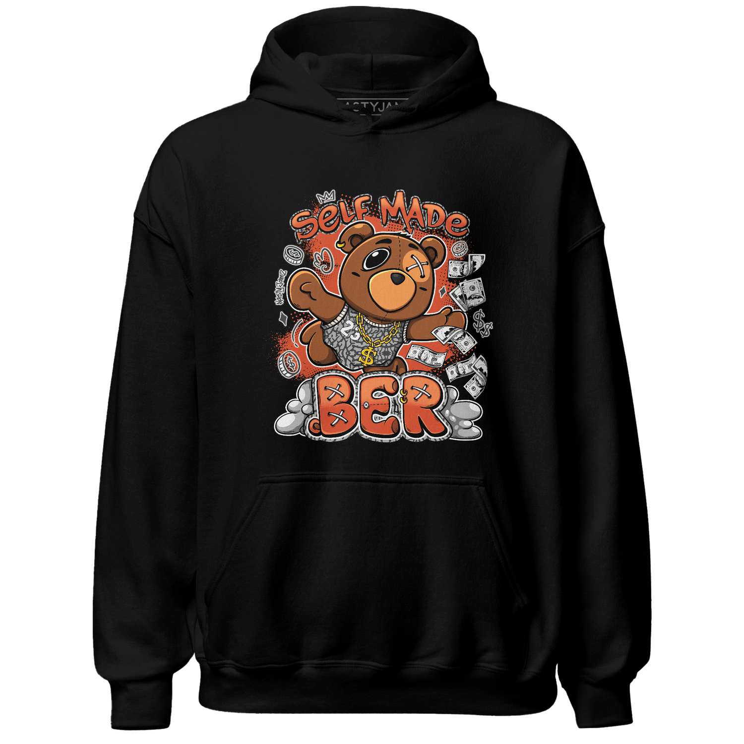 Georgia Peach 3s Hoodie Match Self Made BER - NastyJamz