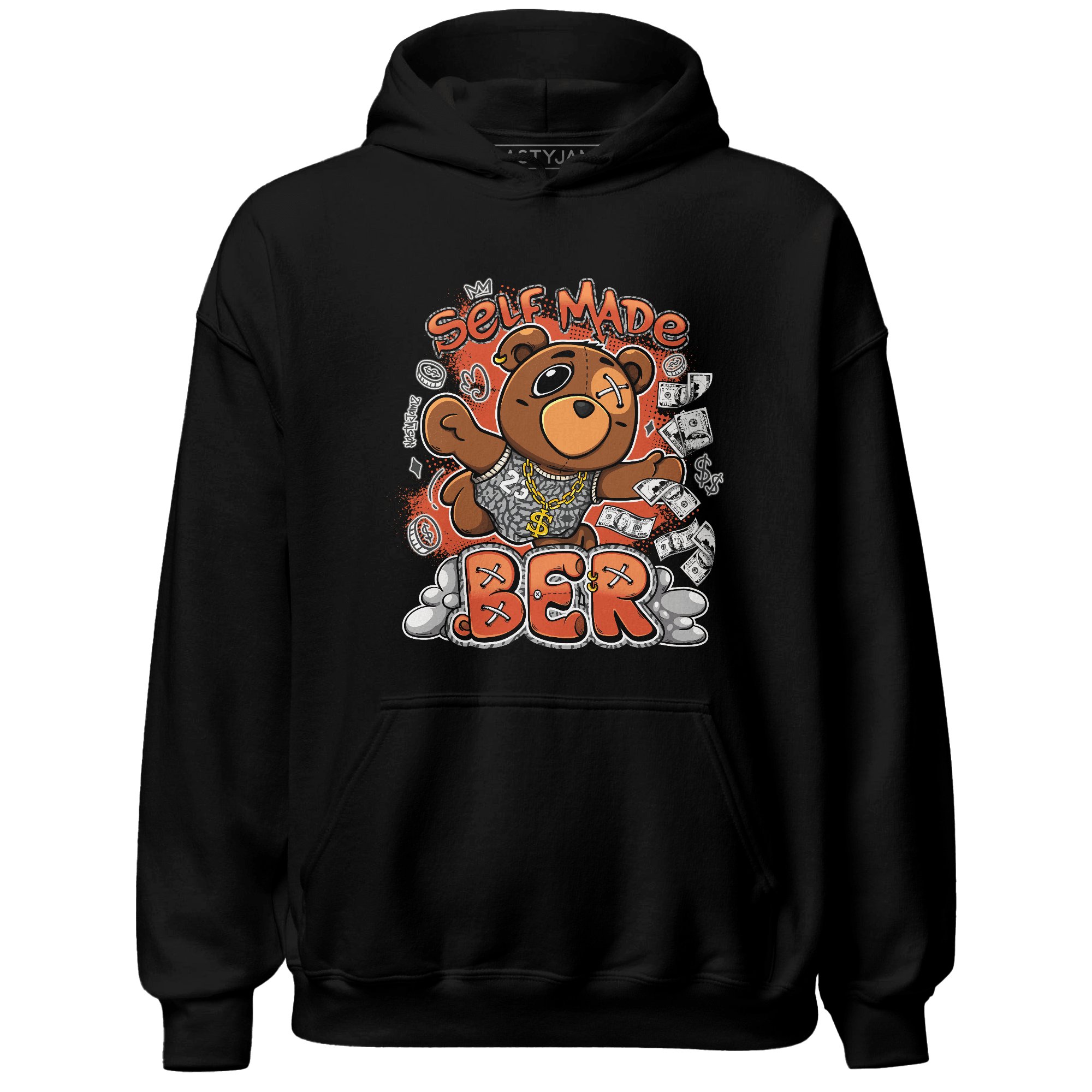 Georgia Peach 3s Hoodie Match Self Made BER - NastyJamz
