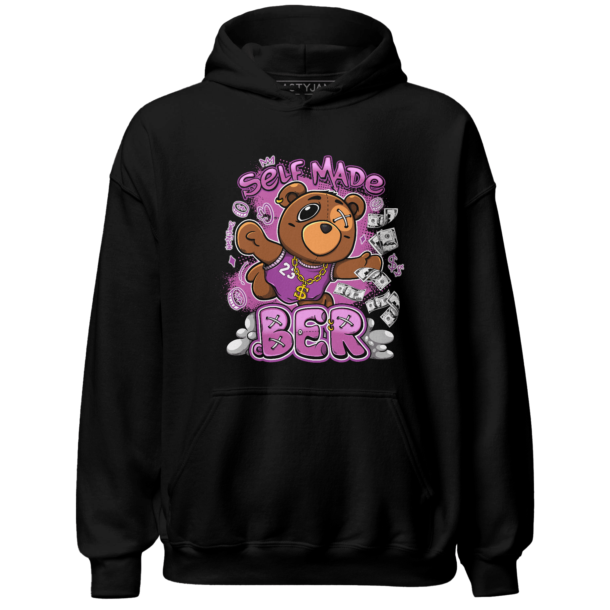 GS Hyper Violet 4s Hoodie Match Self Made BER - NastyJamz