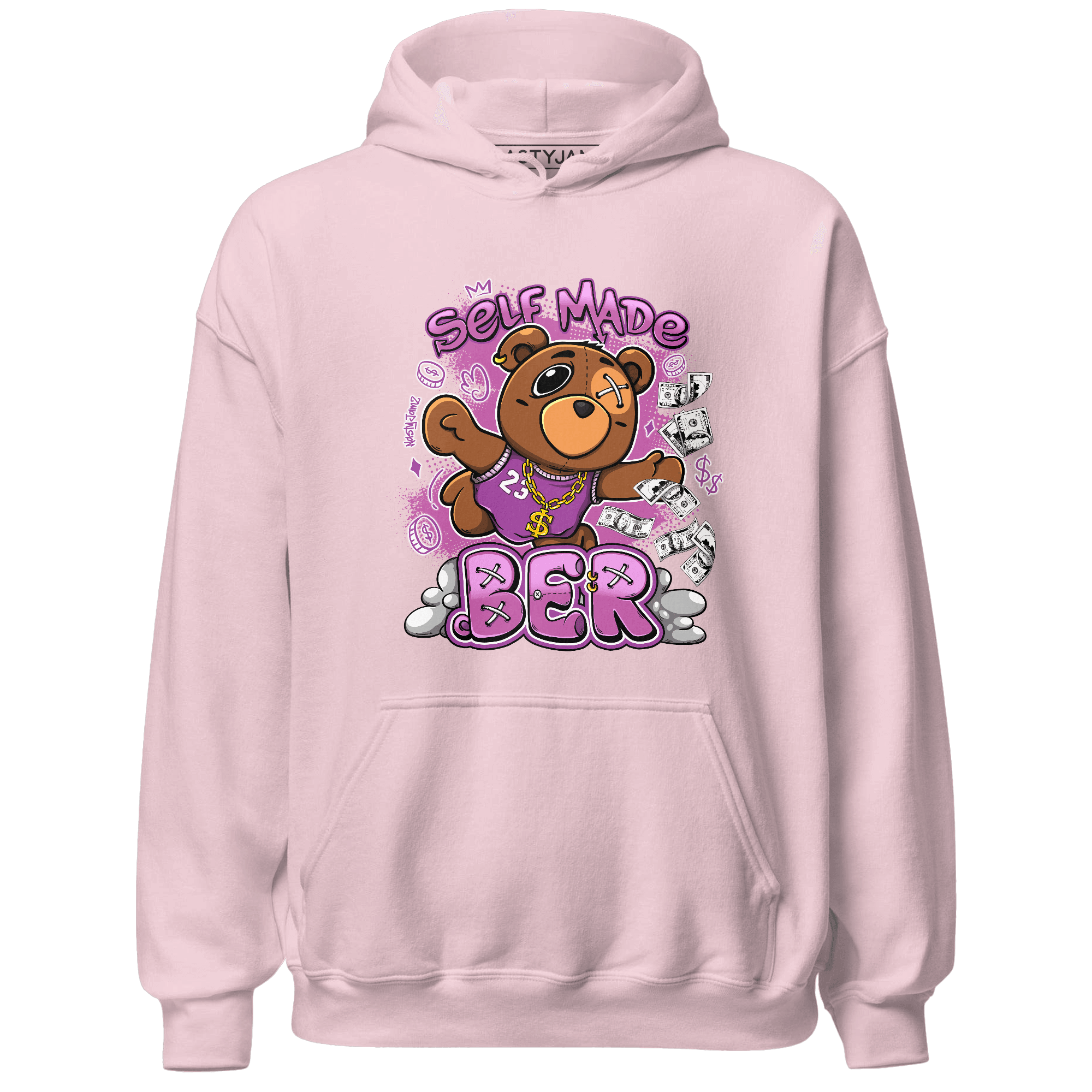 GS Hyper Violet 4s Hoodie Match Self Made BER - NastyJamz