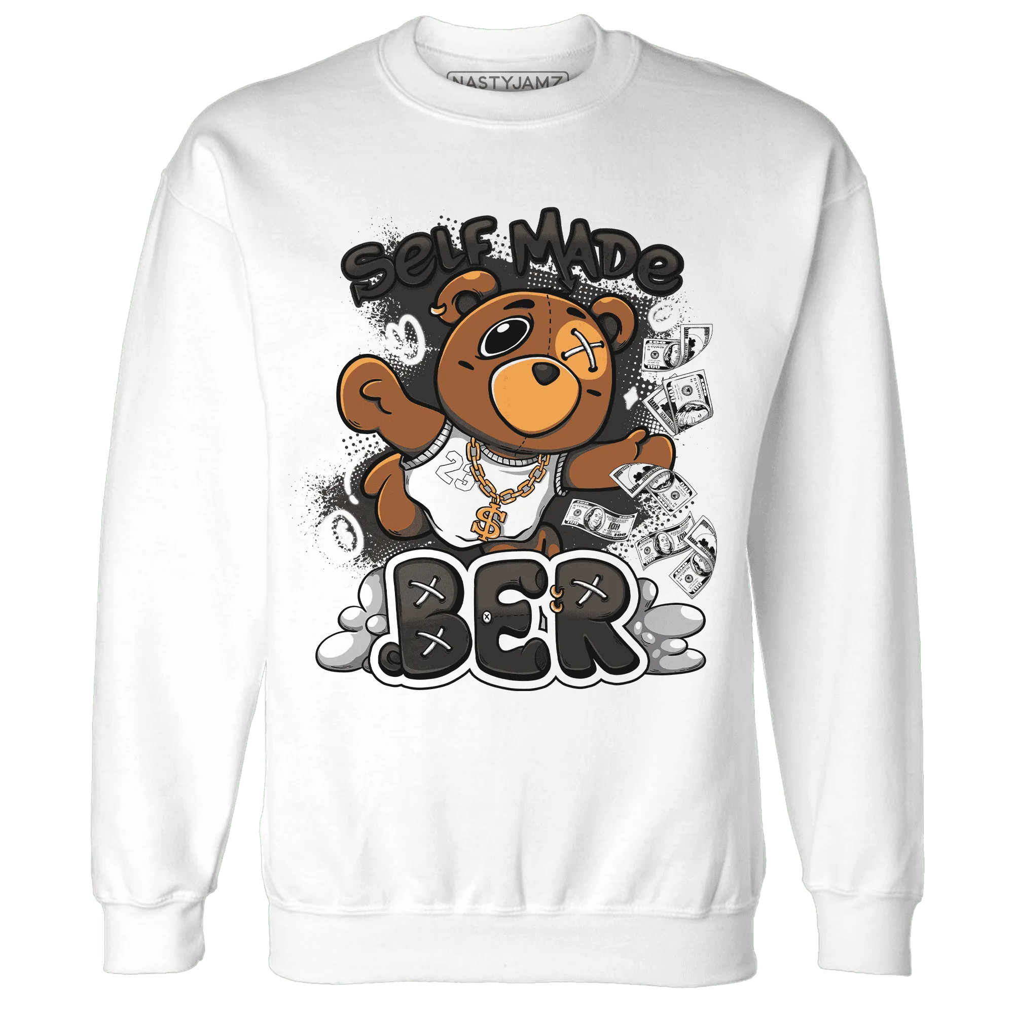 White-Thunder-4s-Sweatshirt-Match-Self-Made-BER