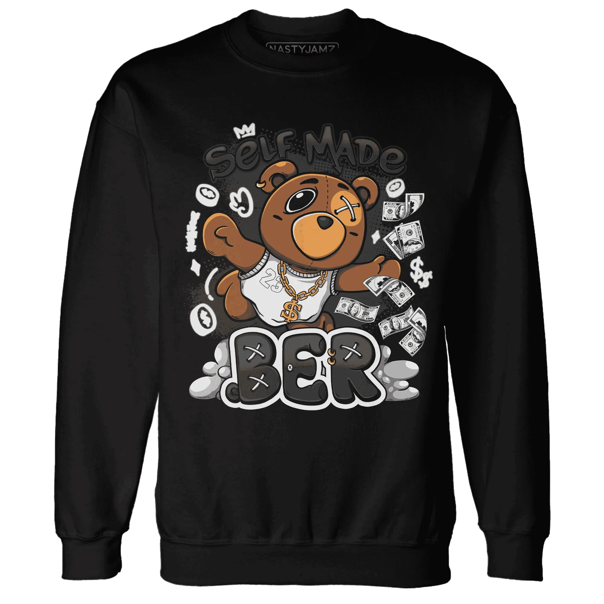 White-Thunder-4s-Sweatshirt-Match-Self-Made-BER