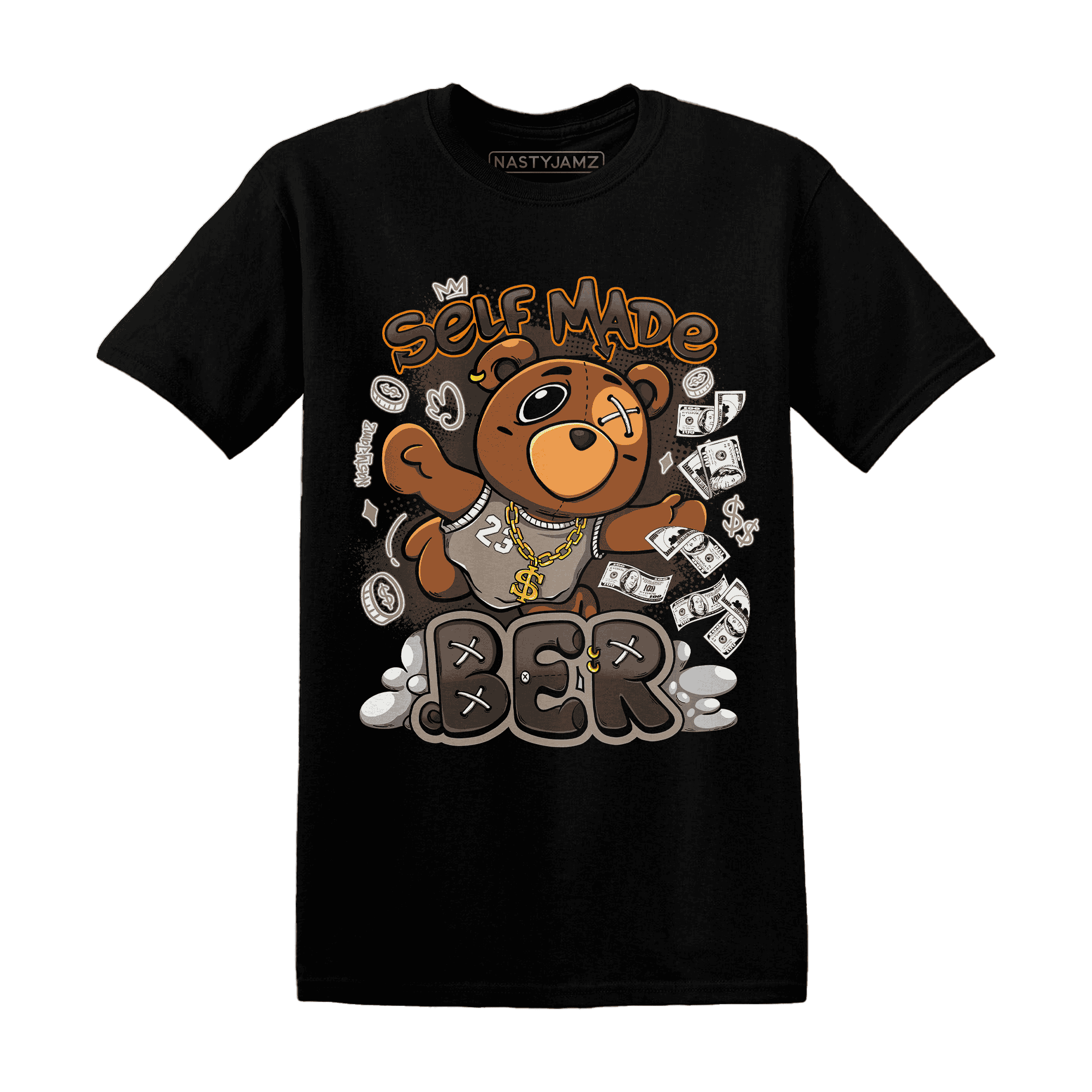 Dunk Low Baroque Brown T Shirt Match Self Made BER - NastyJamz