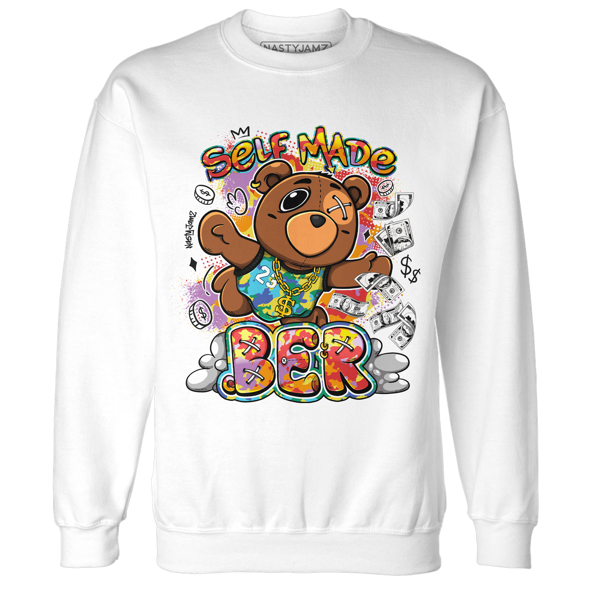 Mid GS Six Championships 1s Sweatshirt Match Self Made BER - NastyJamz