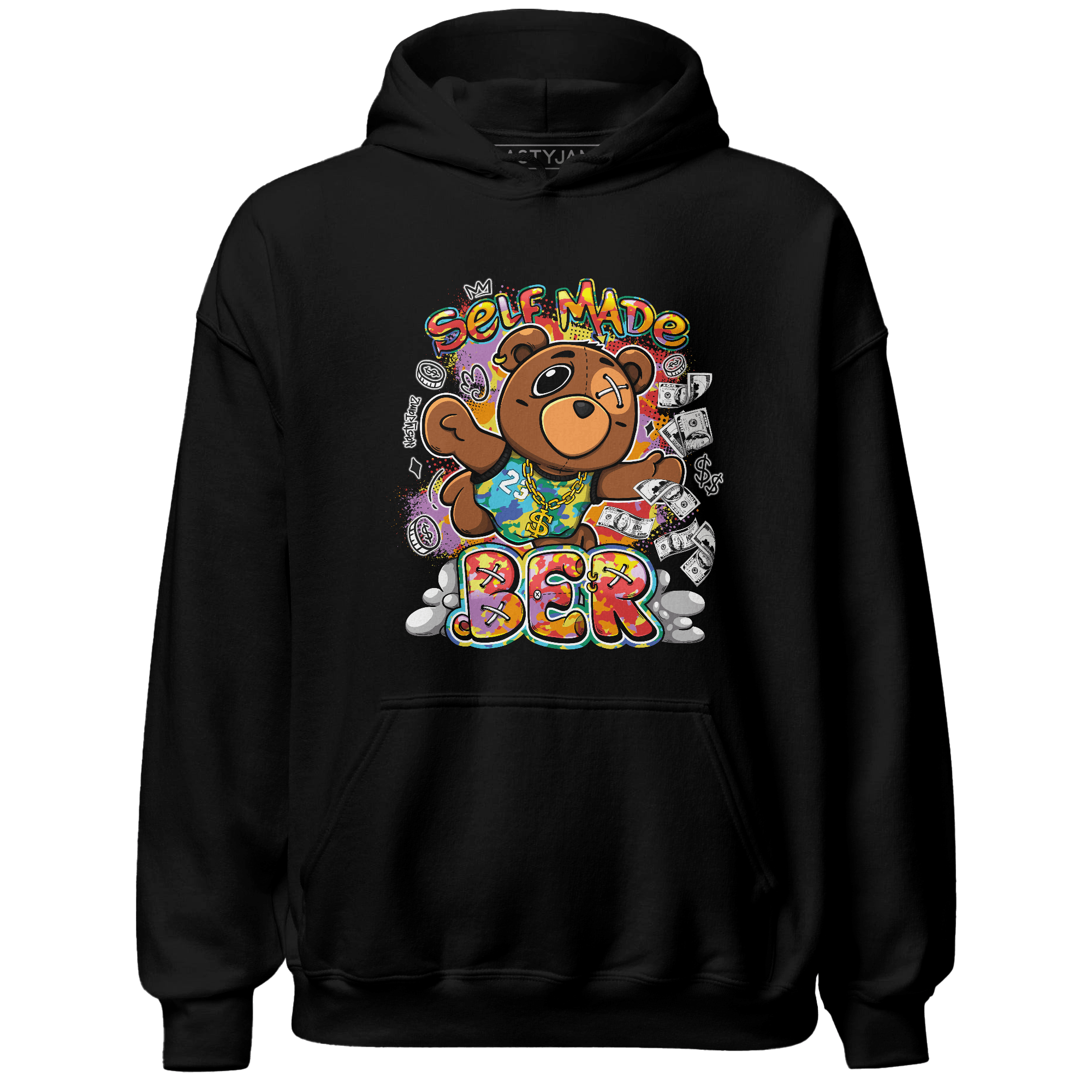 Mid GS Six Championships 1s Hoodie Match Self Made BER - NastyJamz