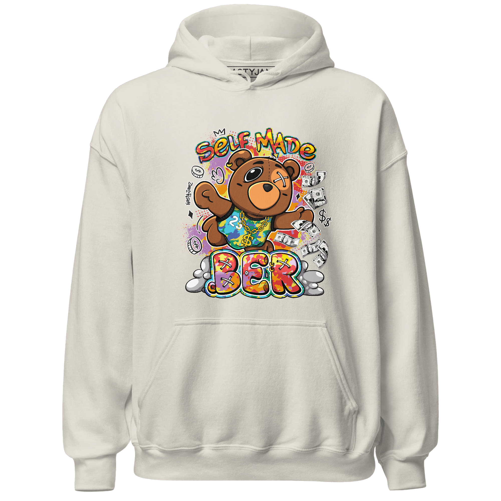 Mid GS Six Championships 1s Hoodie Match Self Made BER - NastyJamz