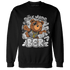 Retro High OG Black White 1s Sweatshirt Match Self Made BER - NastyJamz