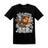 Retro High OG Black White 1s T Shirt Match Self Made BER - NastyJamz