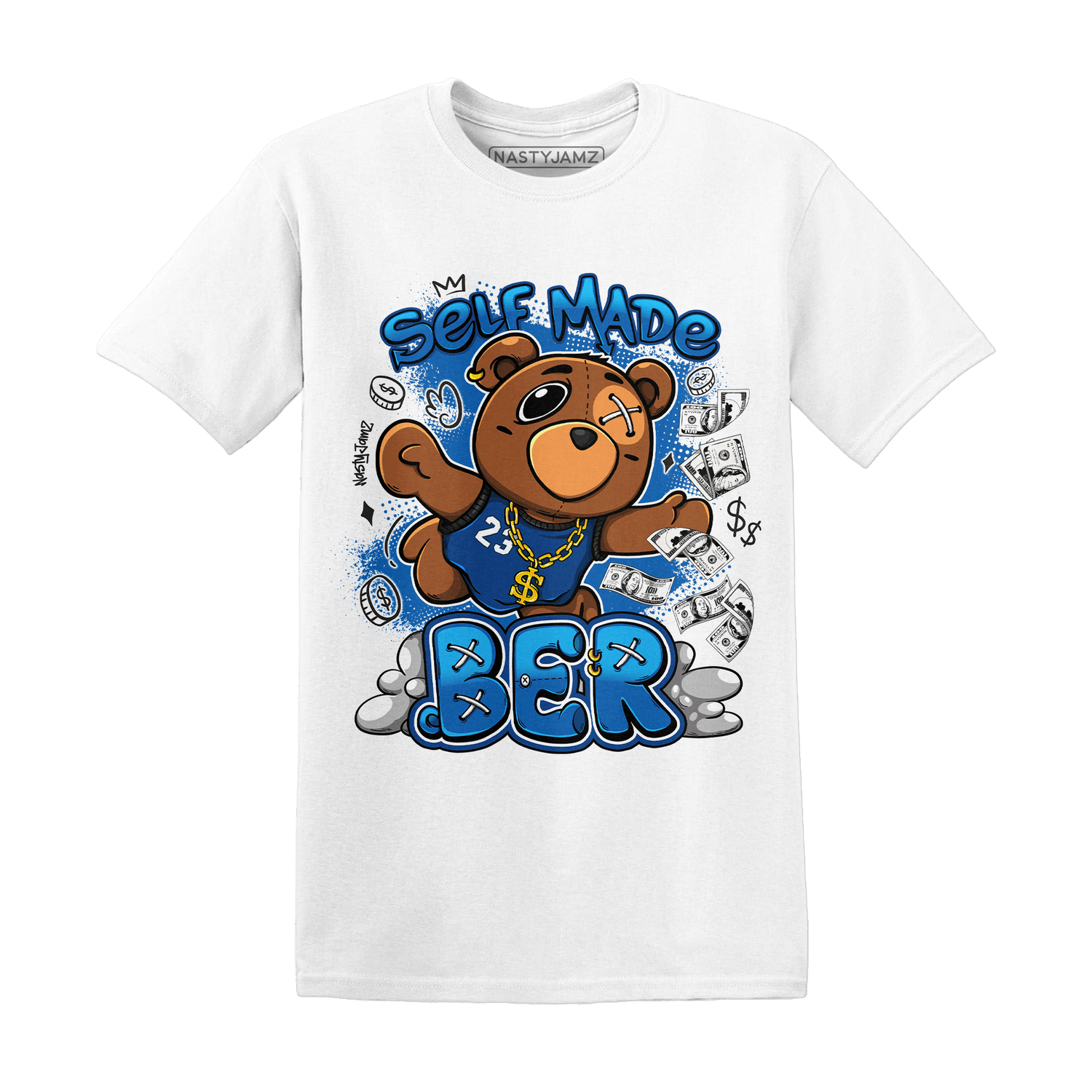 Royal Reimagined 1s T Shirt Match Self Made BER - NastyJamz