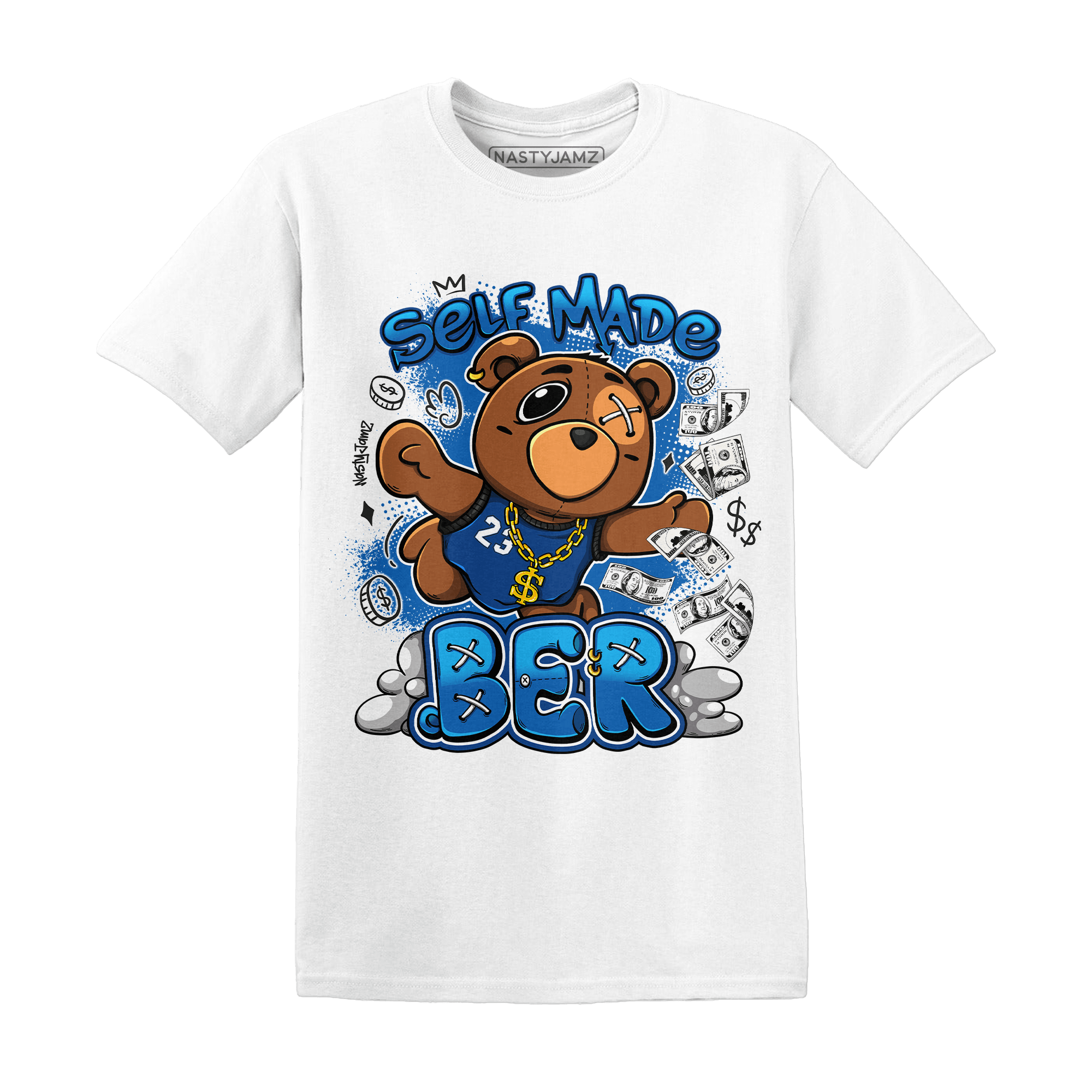 Royal Reimagined 1s T Shirt Match Self Made BER - NastyJamz