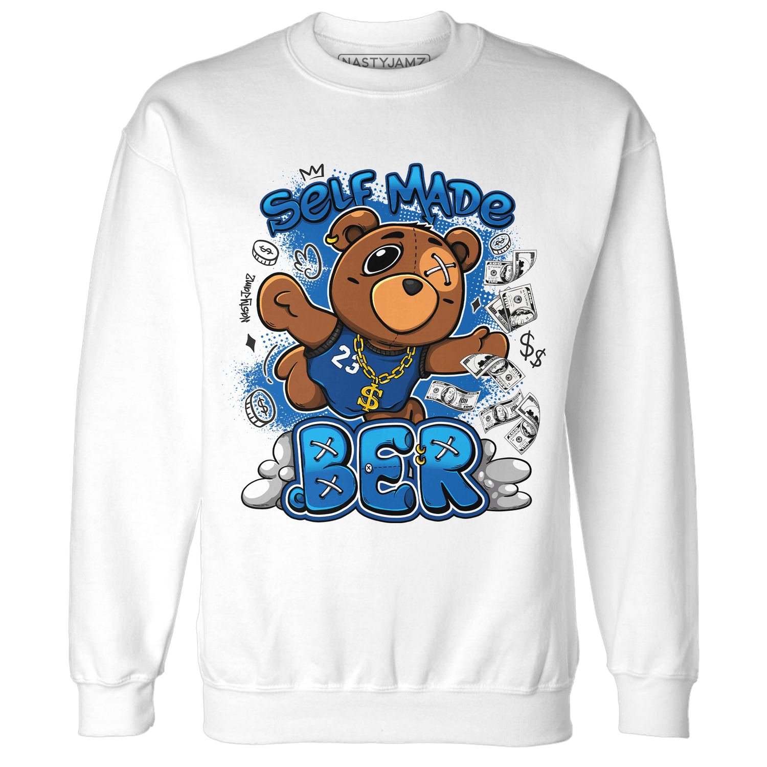Royal Reimagined 1s Sweatshirt Match Self Made BER - NastyJamz
