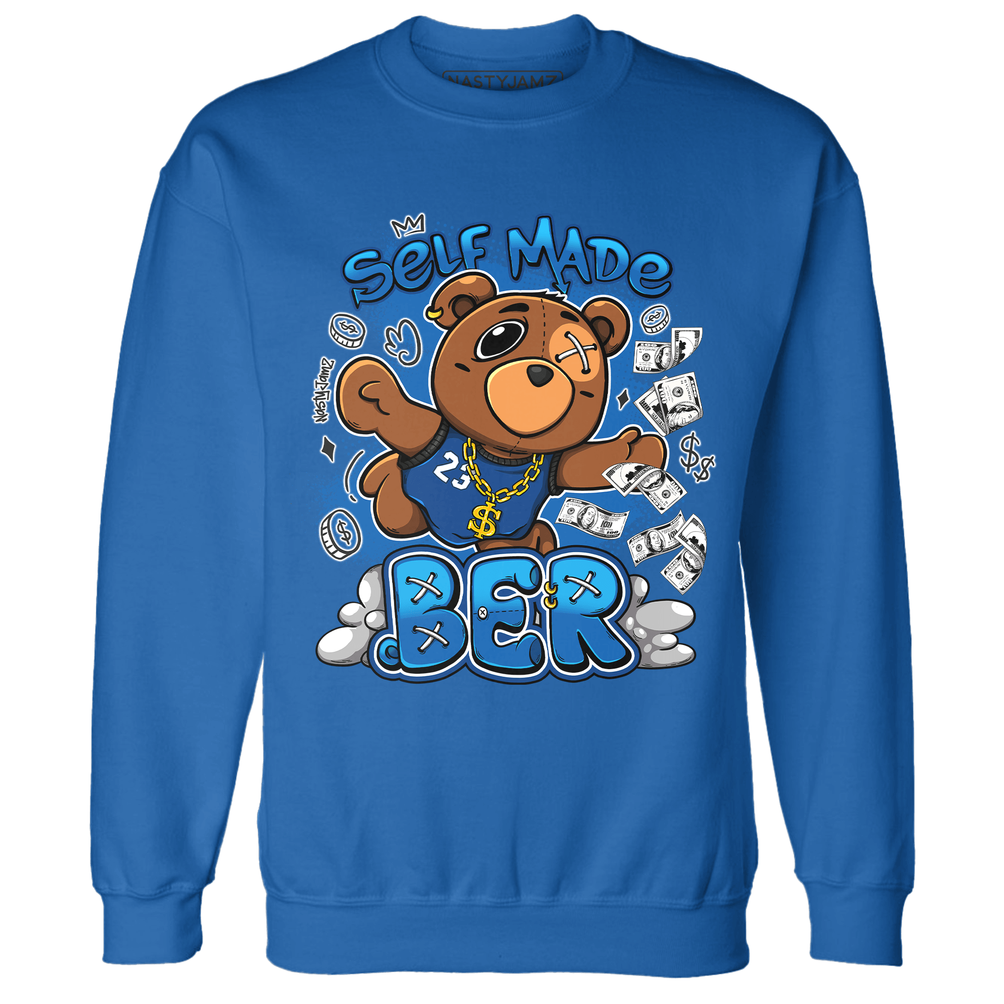 Royal Reimagined 1s Sweatshirt Match Self Made BER - NastyJamz