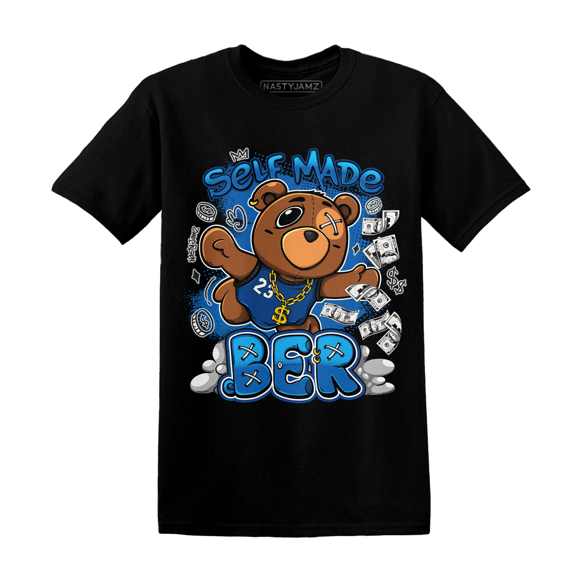 Royal Reimagined 1s T Shirt Match Self Made BER - NastyJamz