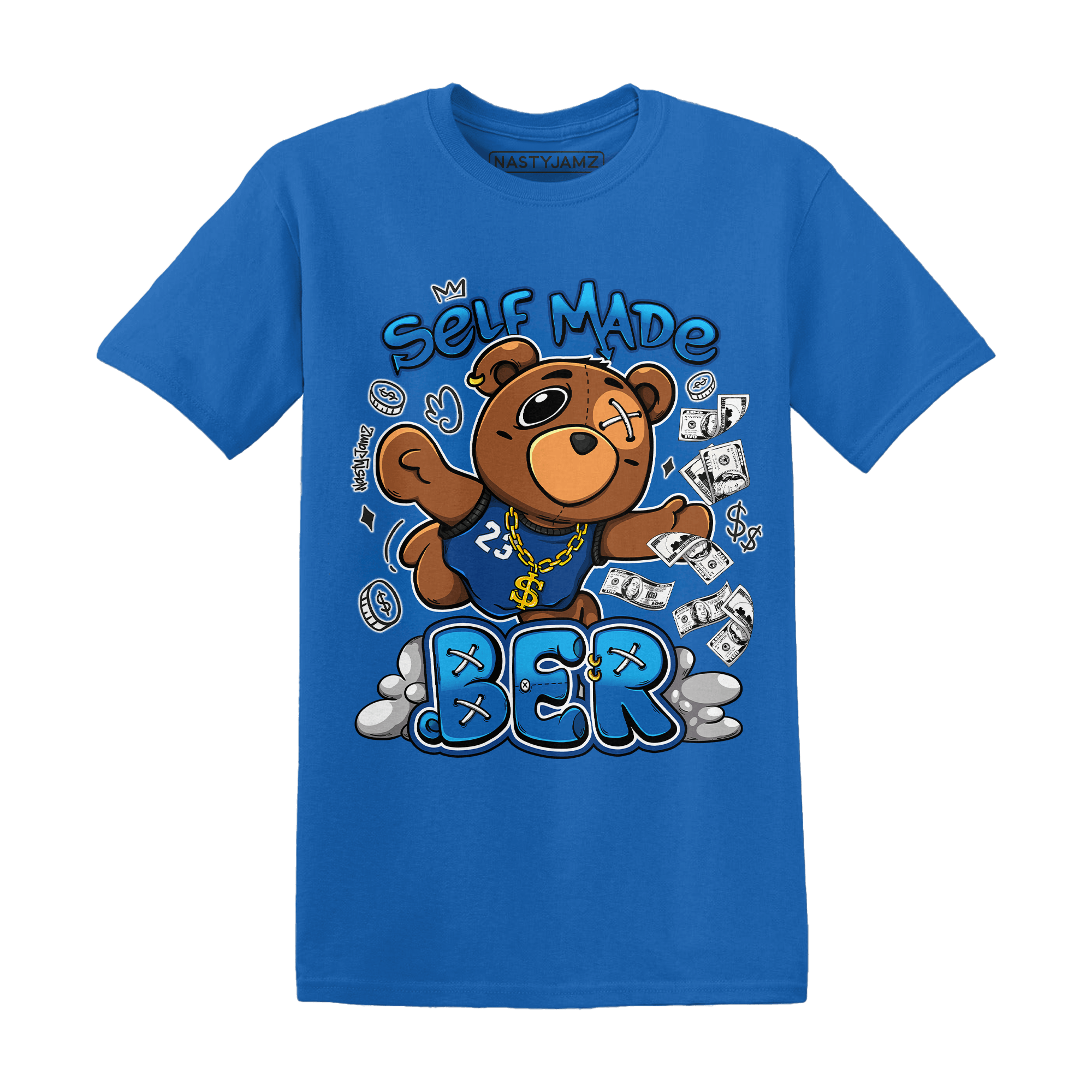 Royal Reimagined 1s T Shirt Match Self Made BER - NastyJamz