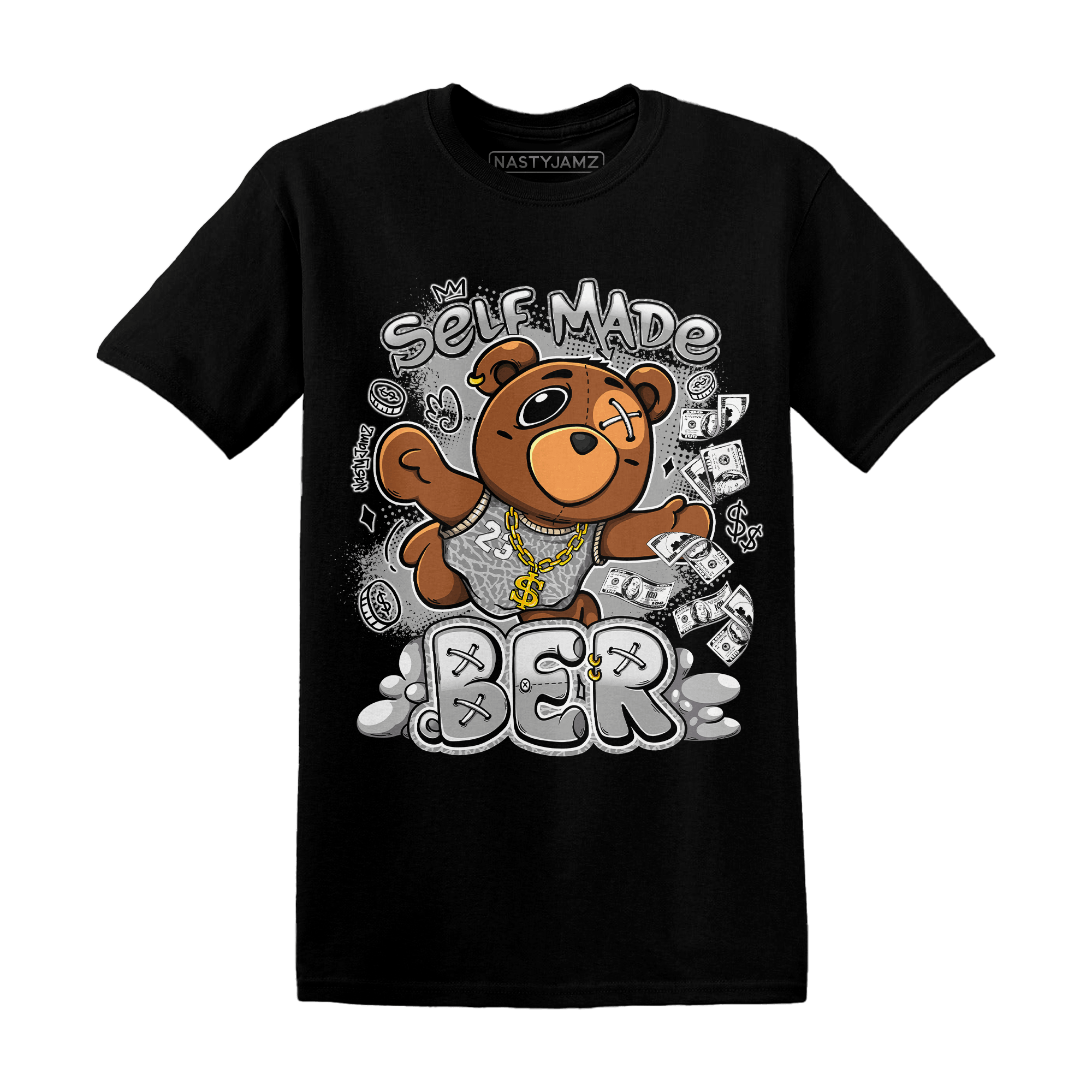 Craft Ivory 3s T Shirt Match Self Made BER - NastyJamz