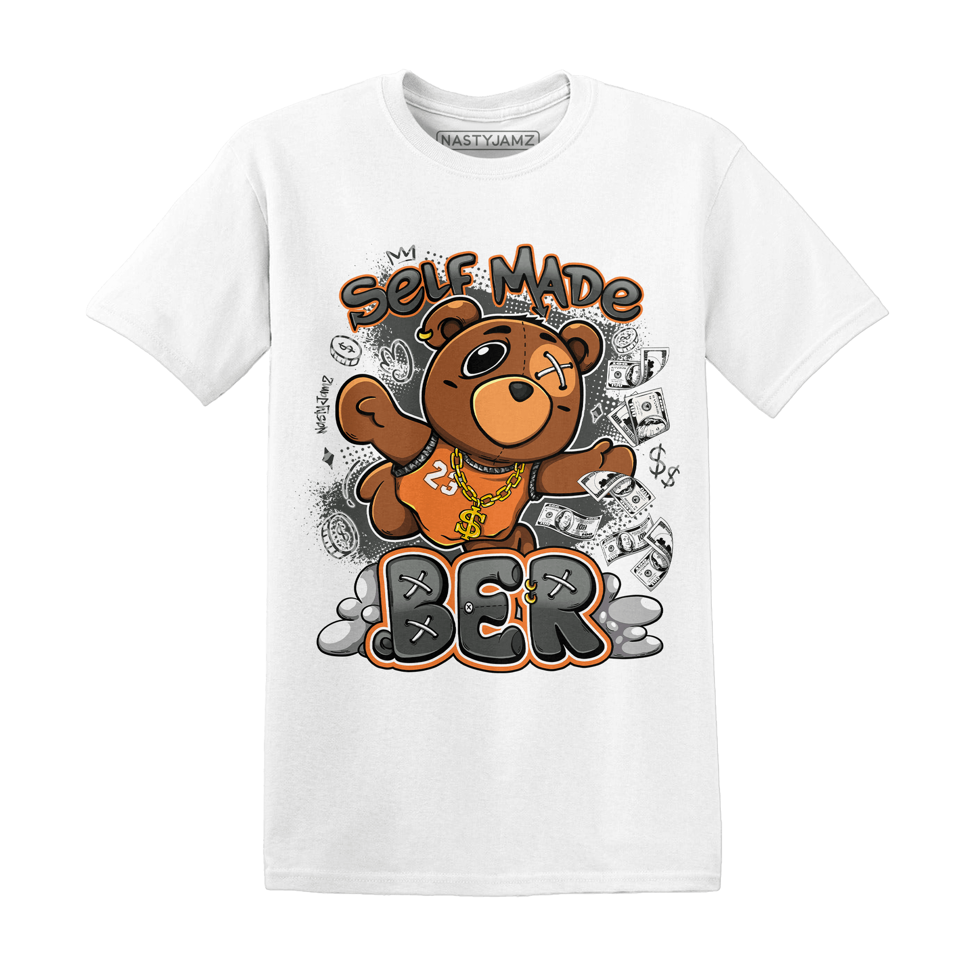 Fear Pack 3s T Shirt Match Self Made BER - NastyJamz