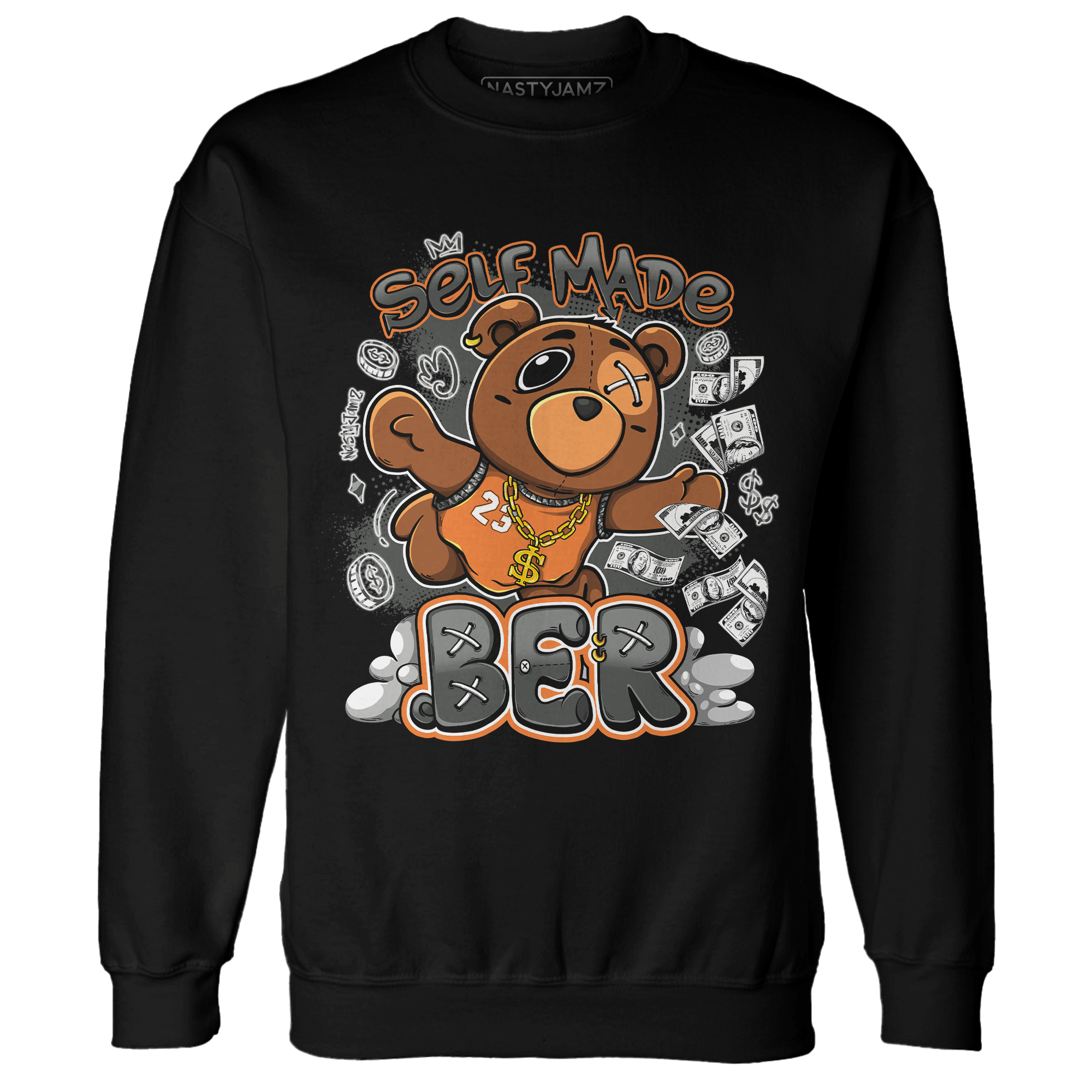 Fear Pack 3s Sweatshirt Match Self Made BER - NastyJamz