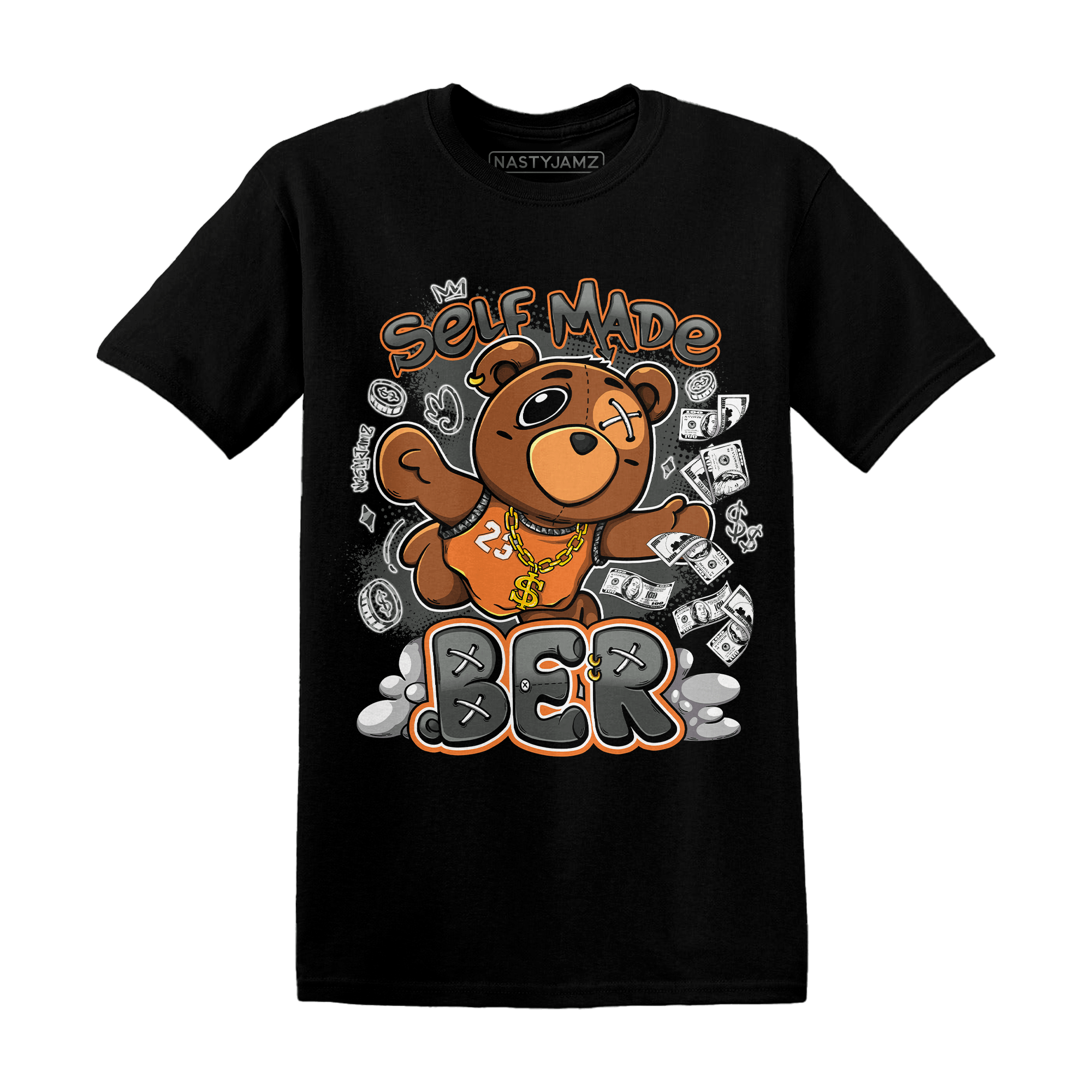 Fear Pack 3s T Shirt Match Self Made BER - NastyJamz