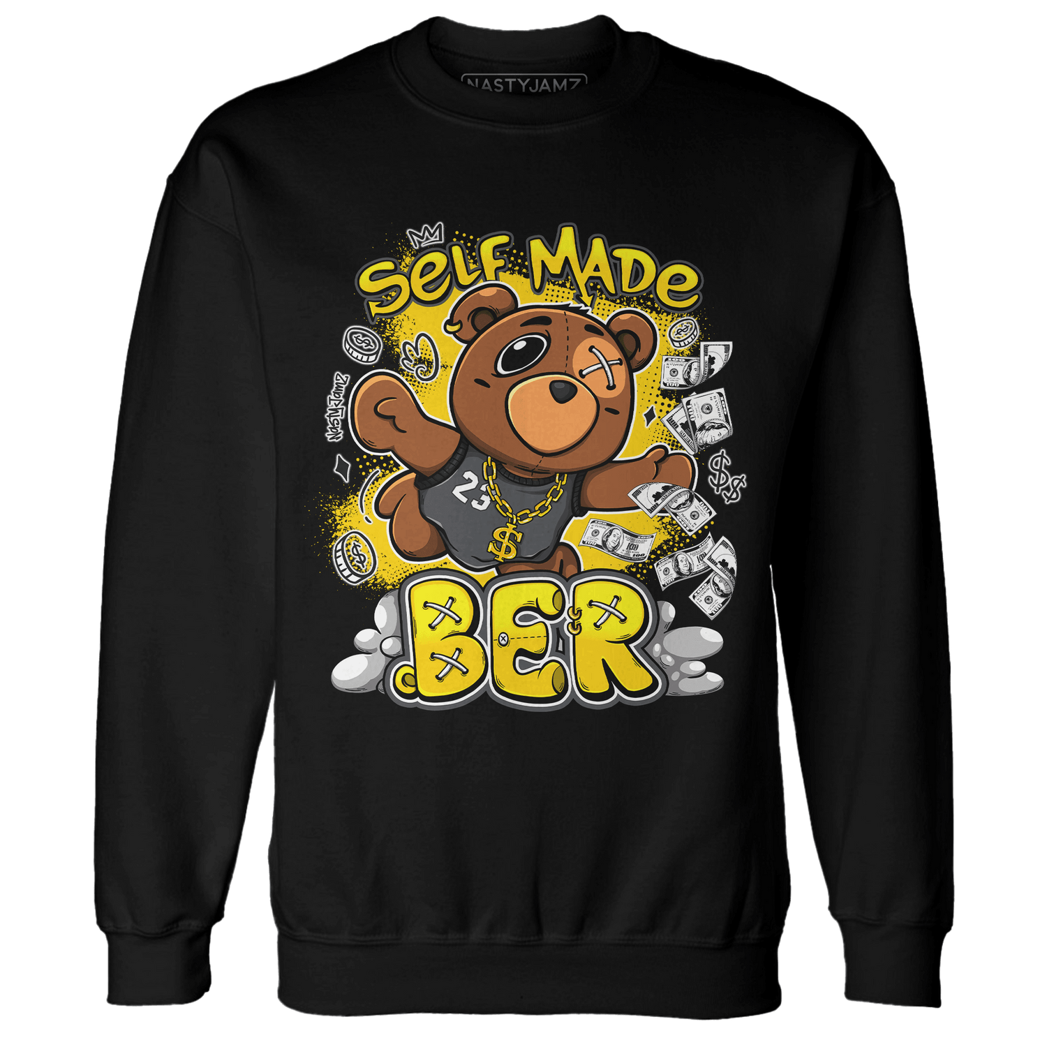 Thunder 4s Sweatshirt Match Self Made BER - NastyJamz