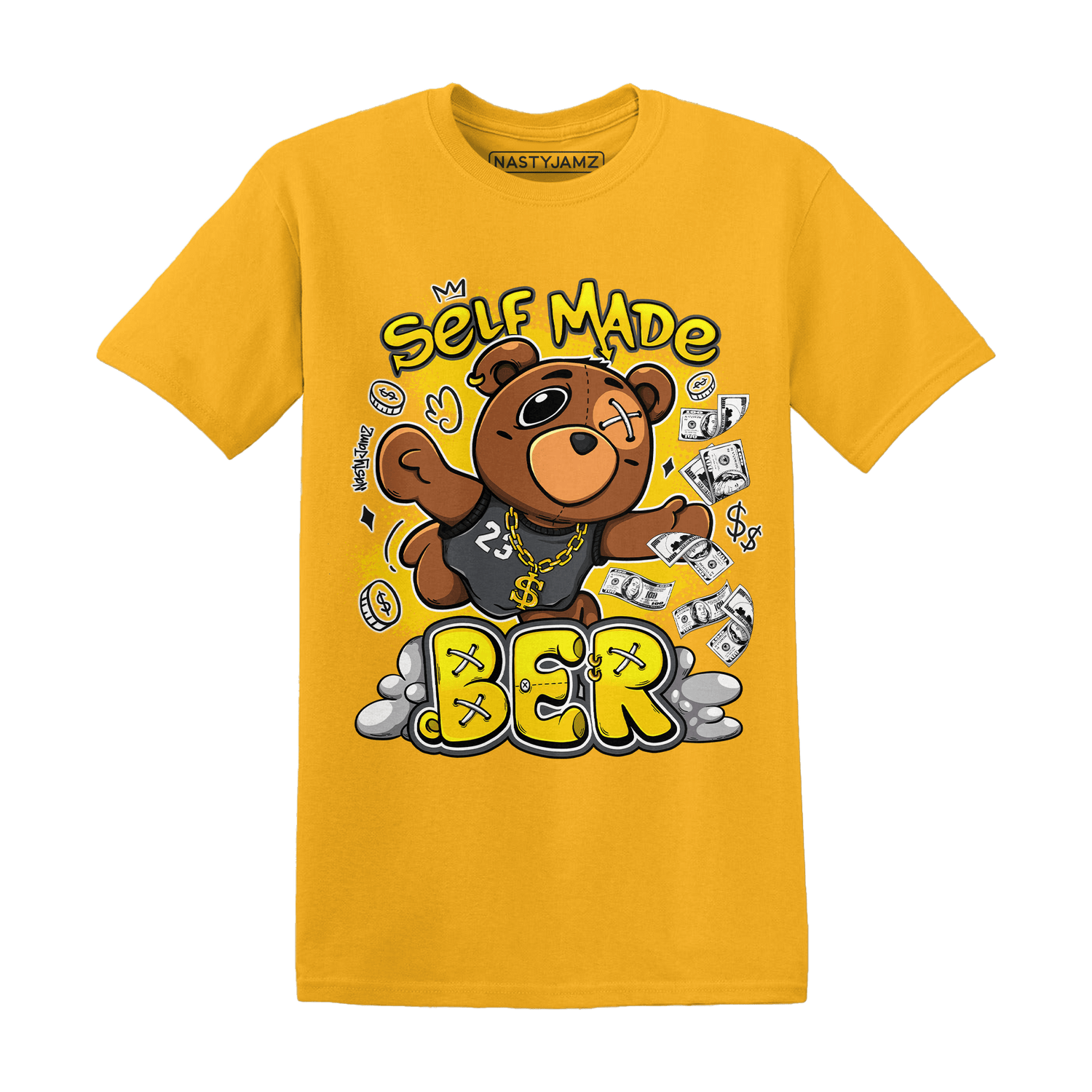 Thunder 4s T Shirt Match Self Made BER - NastyJamz