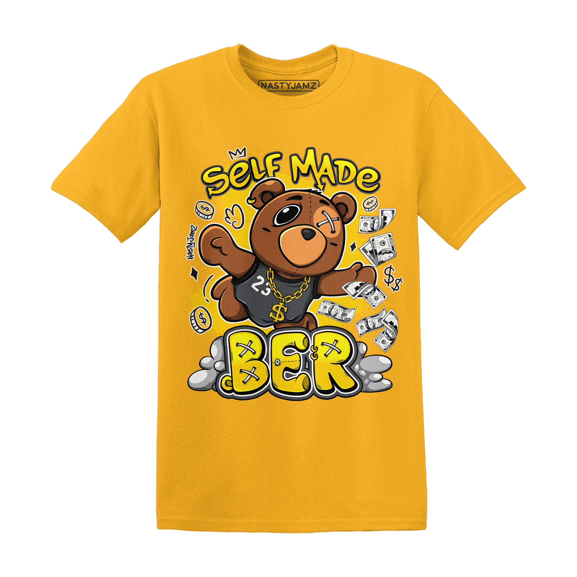 Thunder 4s T Shirt Match Self Made BER - NastyJamz