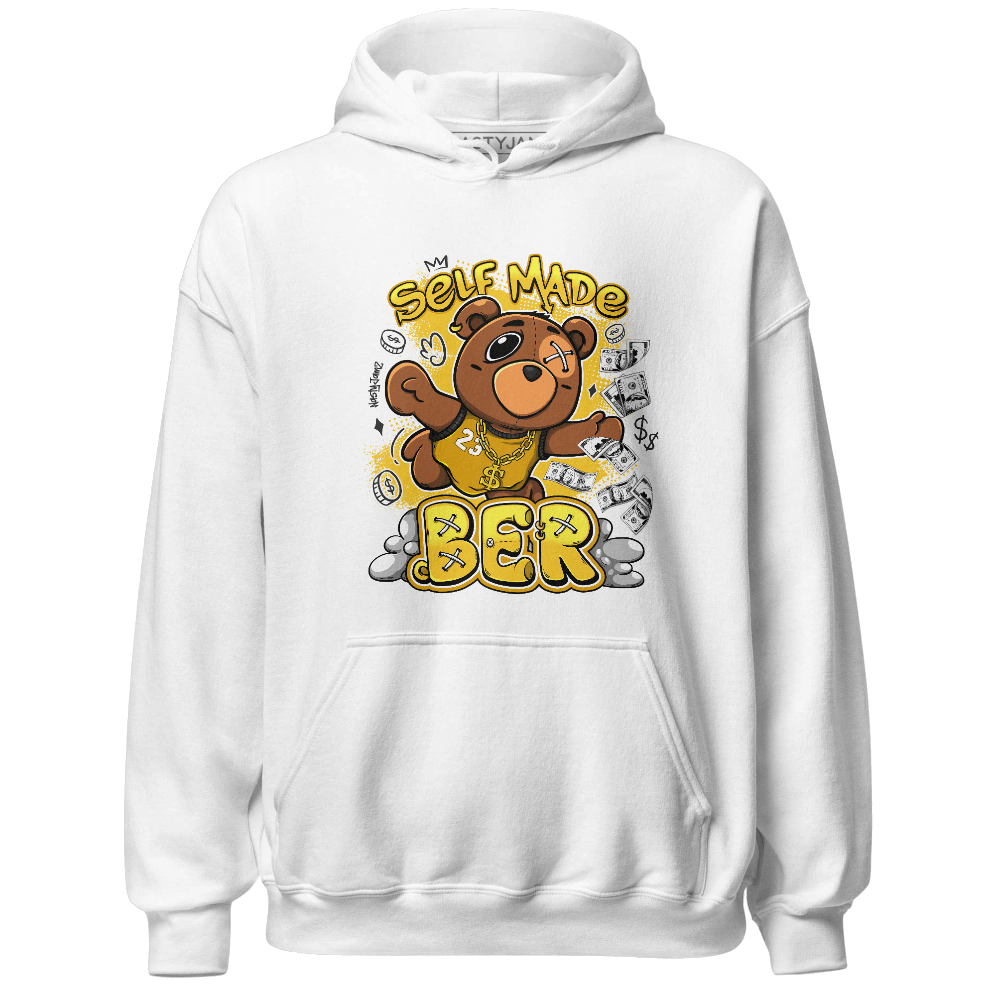 Yellow Ochre 6s Hoodie Match Self Made BER - NastyJamz