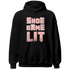Low Legend Pink 11s Hoodie Match Shoe Game Lit - NastyJamz