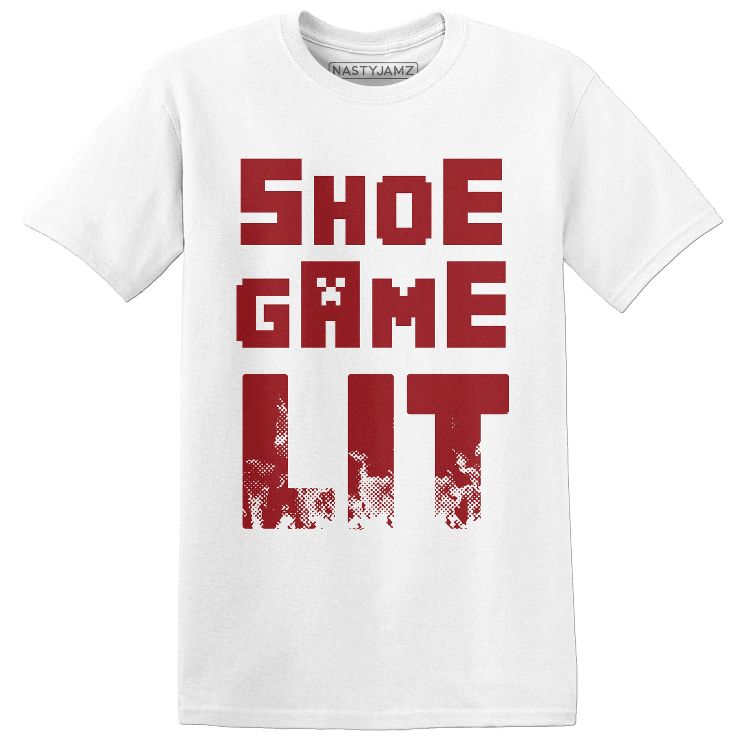 Retro Red Taxi 12s T Shirt Match Shoe Game Lit - NastyJamz