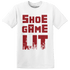 Retro Red Taxi 12s T Shirt Match Shoe Game Lit - NastyJamz
