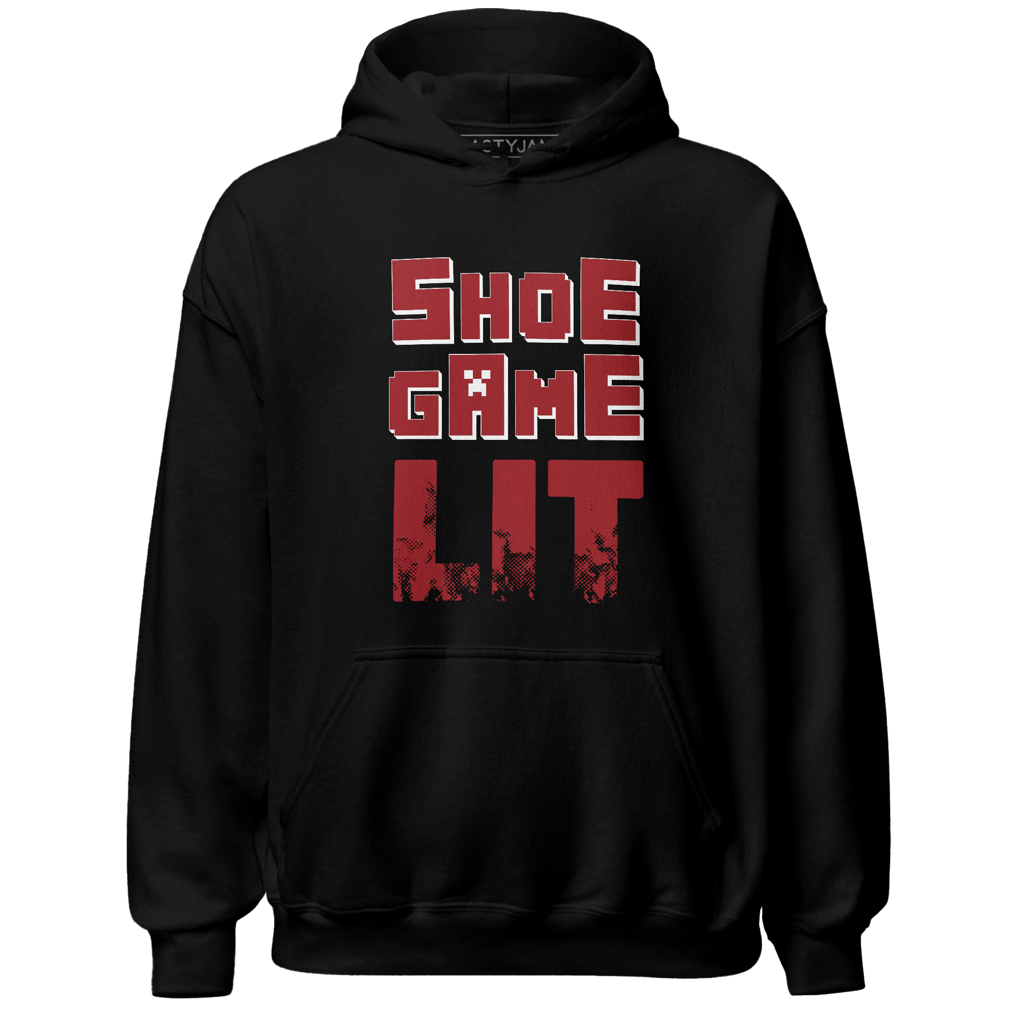 Retro Red Taxi 12s Hoodie Match Shoe Game Lit - NastyJamz