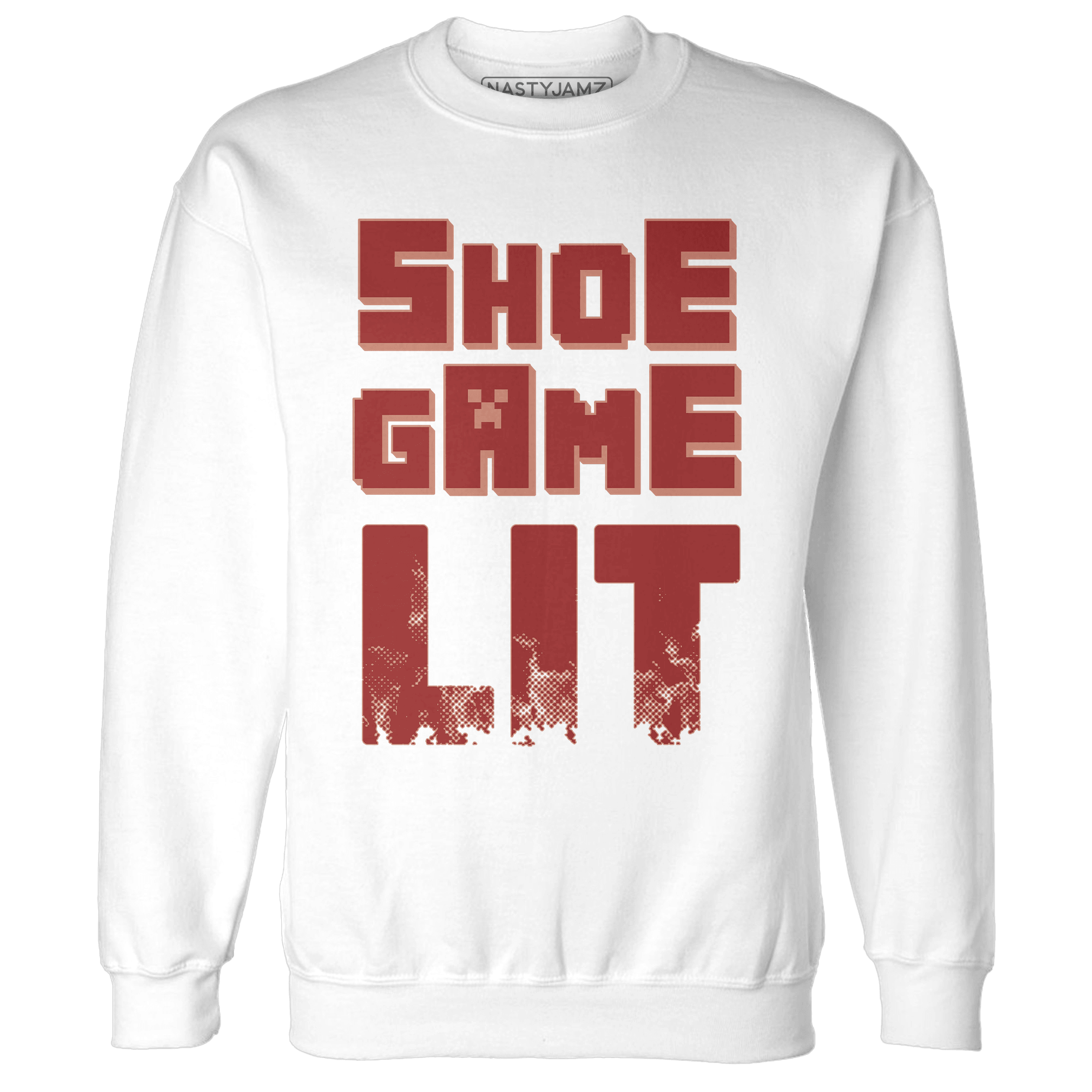 Dune Red 13s Sweatshirt Match Shoe Game Lit - NastyJamz