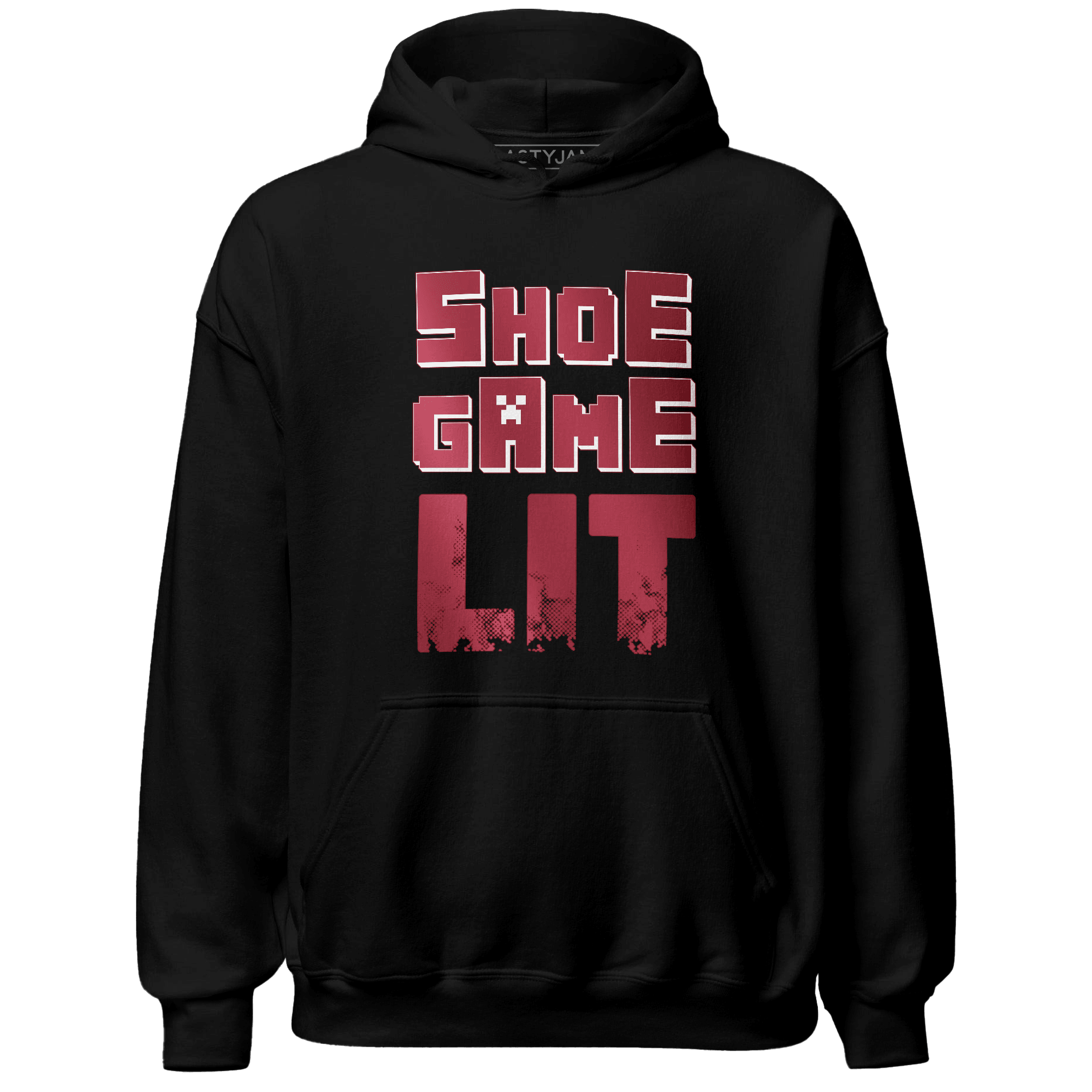 High 85 Metallic Burgundy 1s Hoodie Match Shoe Game Lit - NastyJamz