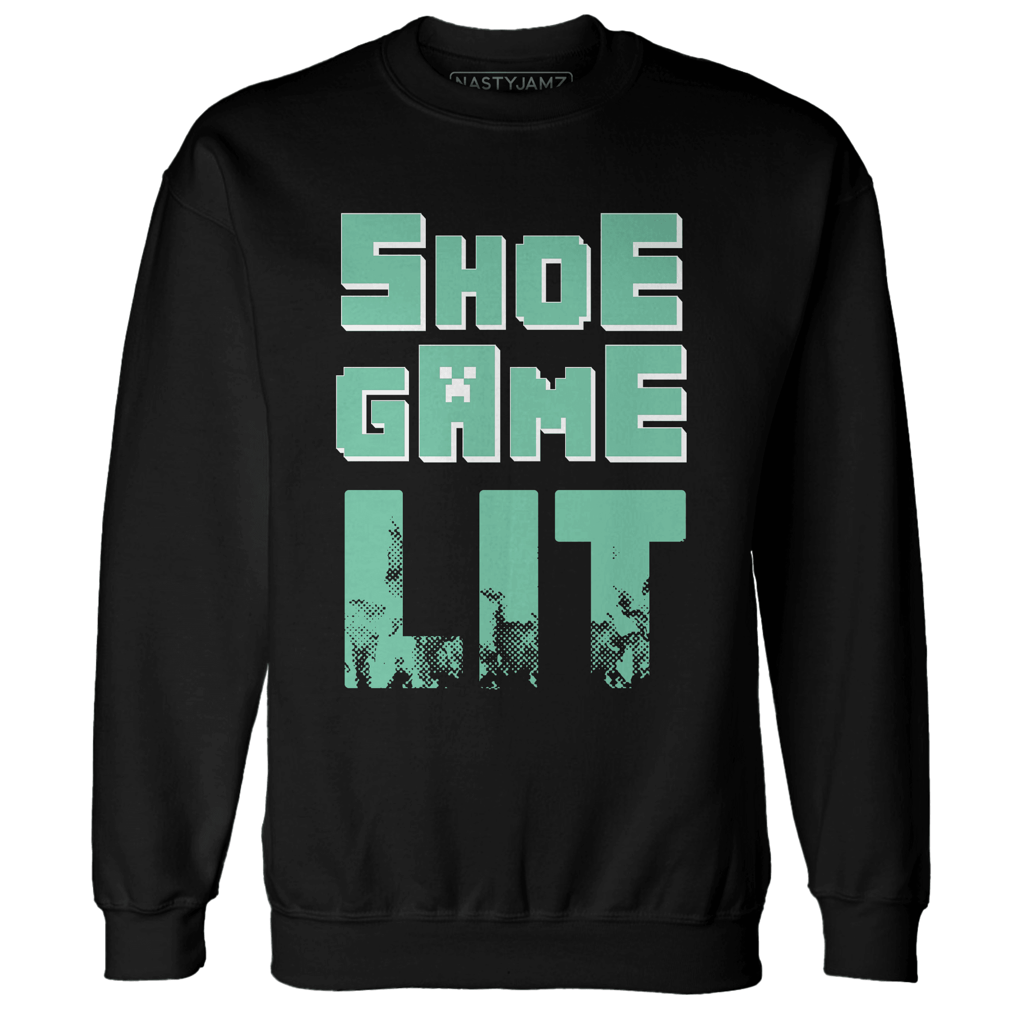 High OG Green Glow 1s Sweatshirt Match Shoe Game Lit - NastyJamz