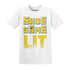 Low OG Canary TVSC 1s T Shirt Match Shoe Game Lit - NastyJamz