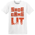 Georgia Peach 3s T Shirt Match Shoe Game Lit - NastyJamz