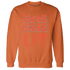 Georgia Peach 3s Sweatshirt Match Shoe Game Lit - NastyJamz
