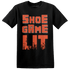 Georgia Peach 3s T Shirt Match Shoe Game Lit - NastyJamz