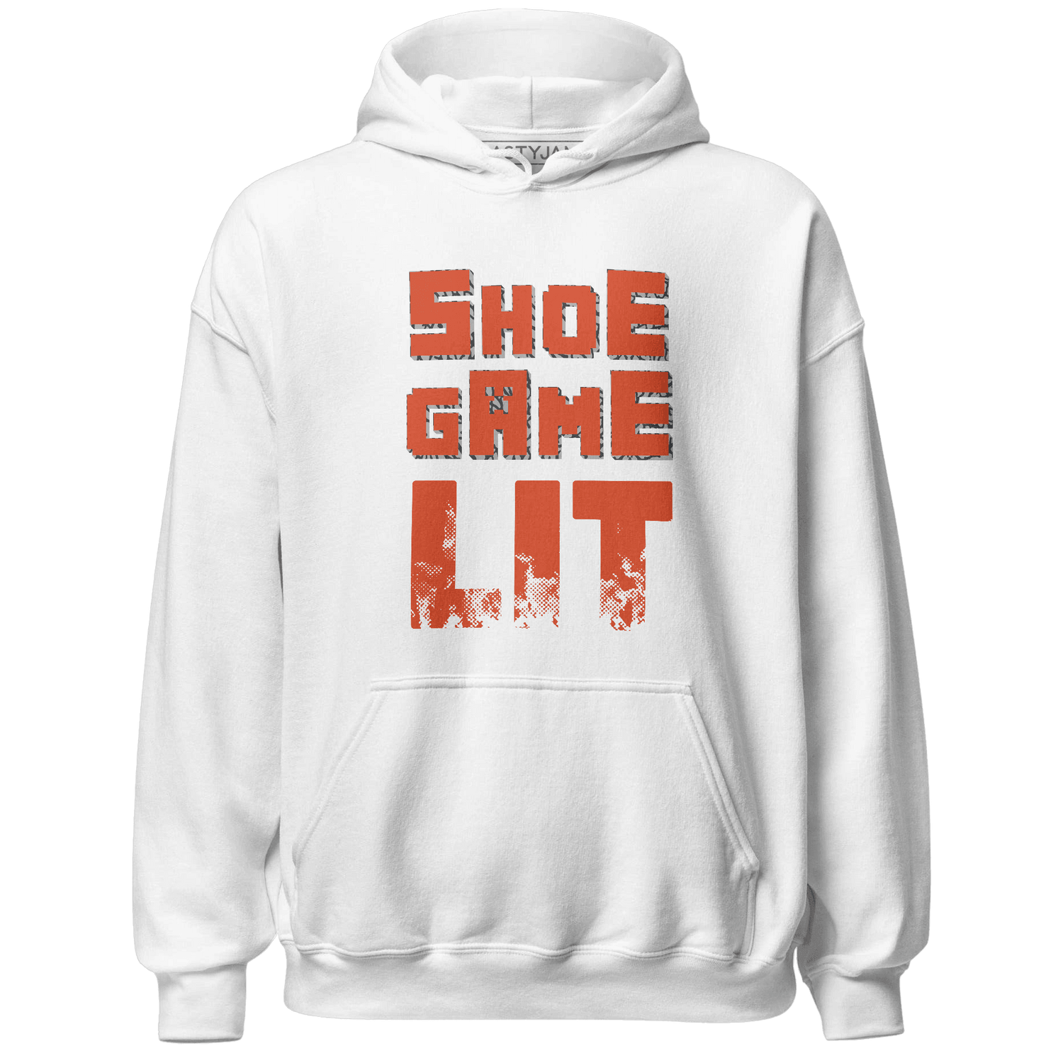 Georgia Peach 3s Hoodie Match Shoe Game Lit - NastyJamz