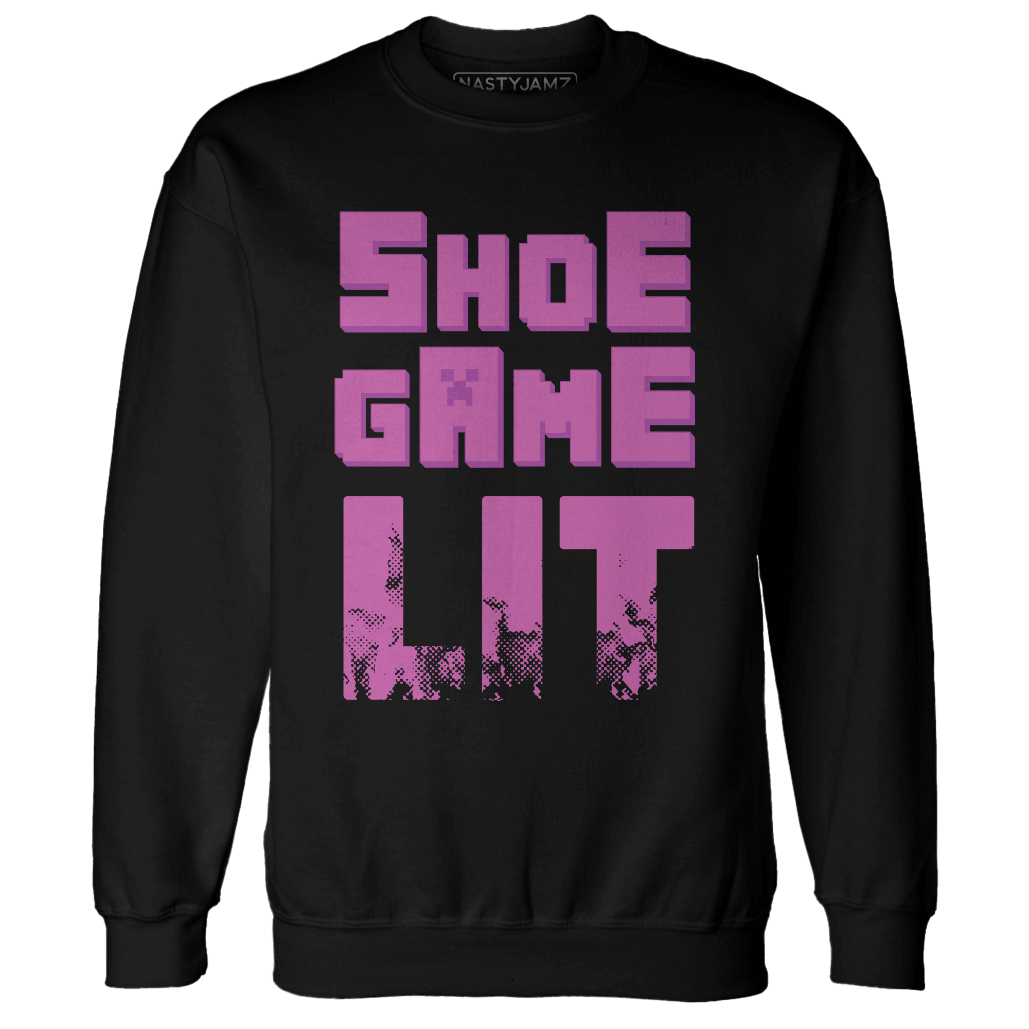 GS Hyper Violet 4s Sweatshirt Match Shoe Game Lit - NastyJamz