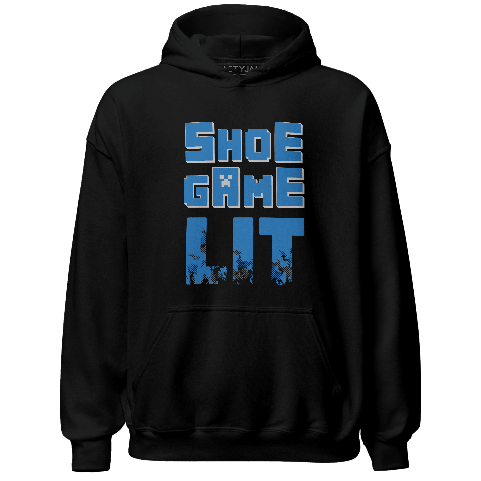 Industrial Blue 4s Hoodie Match Shoe Game Lit - NastyJamz