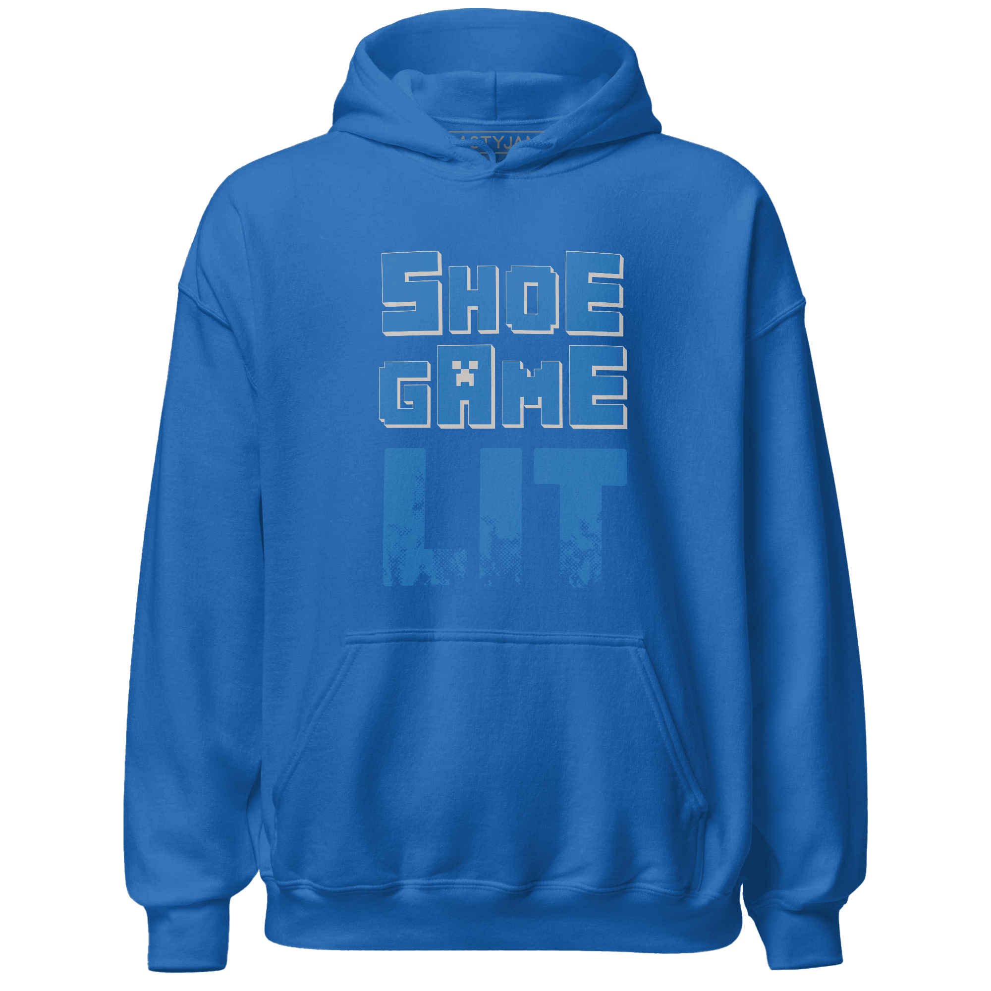Industrial Blue 4s Hoodie Match Shoe Game Lit - NastyJamz