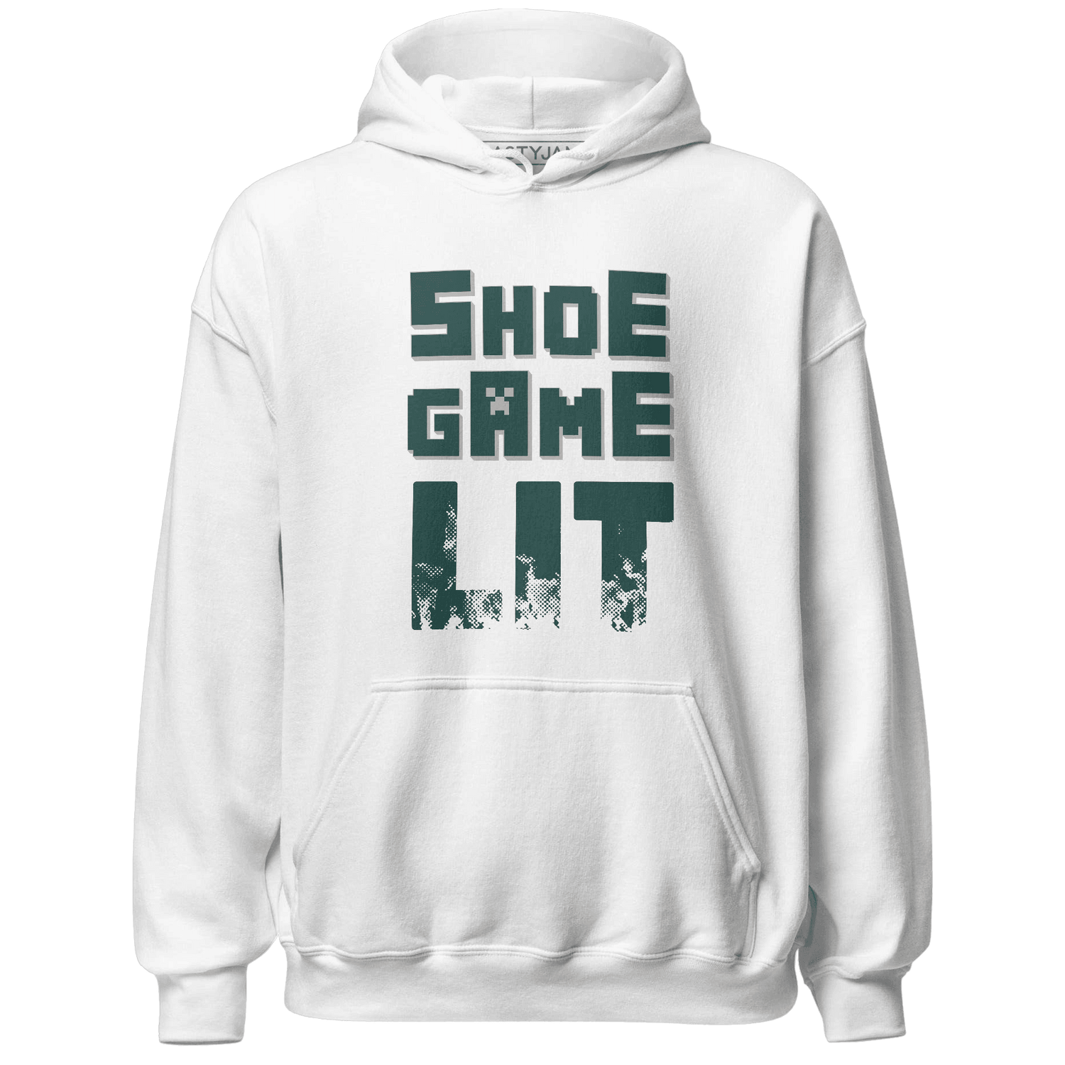 Oxidized Green 4s Hoodie Match Shoe Game Lit - NastyJamz