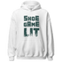Oxidized Green 4s Hoodie Match Shoe Game Lit - NastyJamz