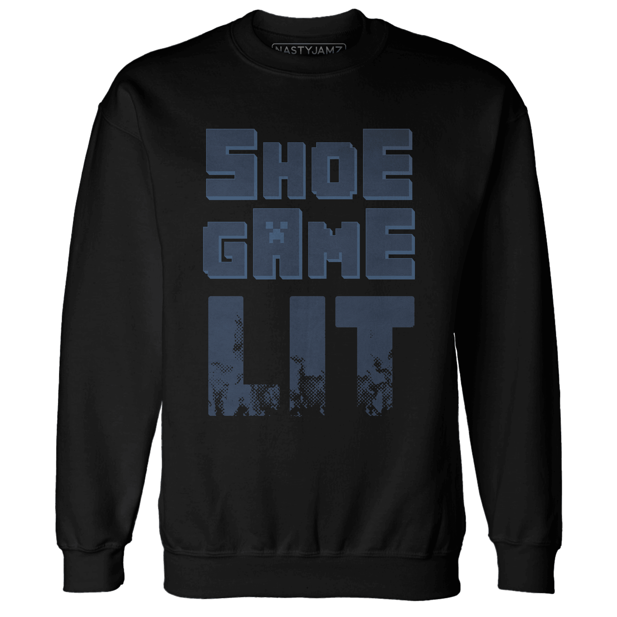 AM 1 86 Jackie Robinson Sweatshirt Match Shoe Game Lit - NastyJamz