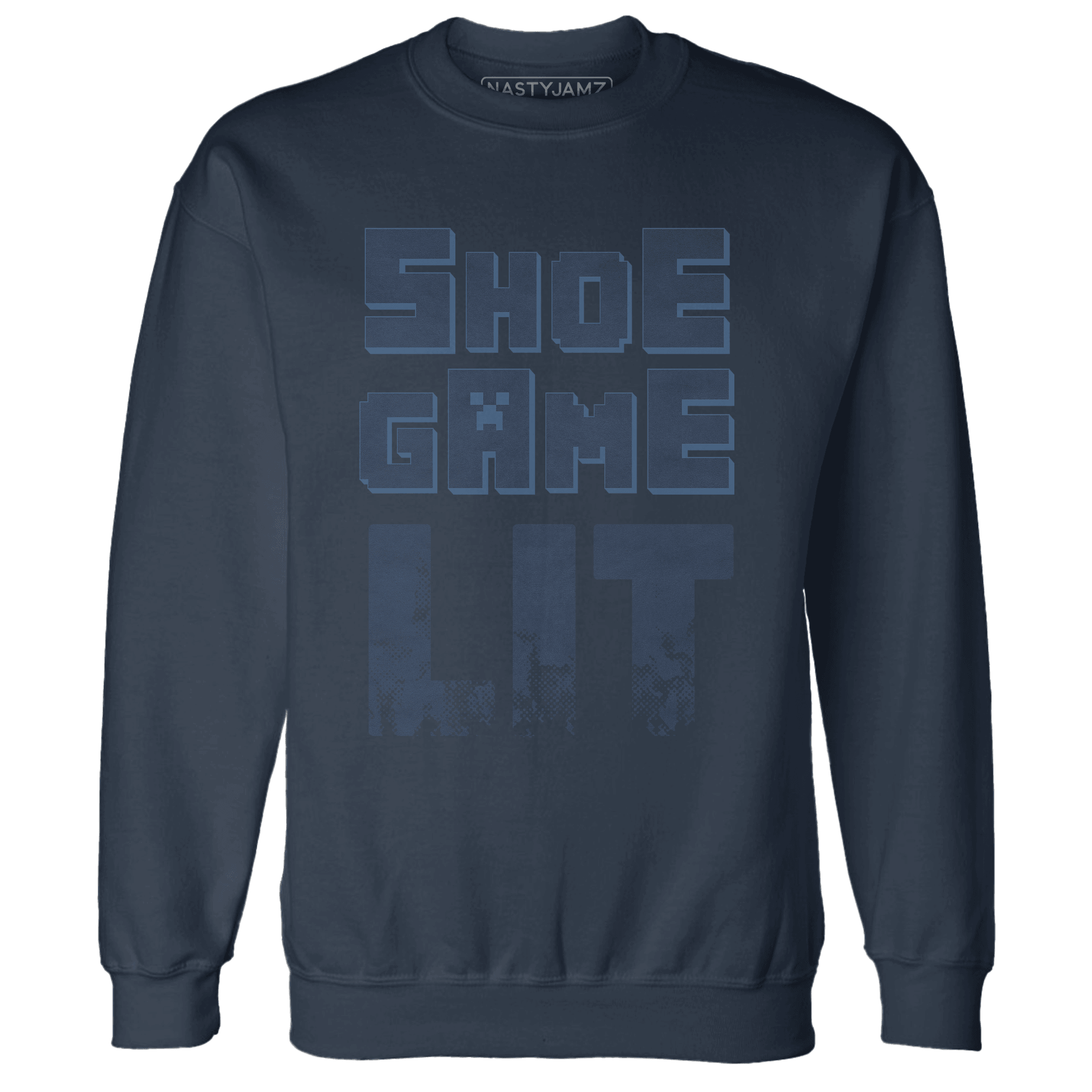 AM 1 86 Jackie Robinson Sweatshirt Match Shoe Game Lit - NastyJamz